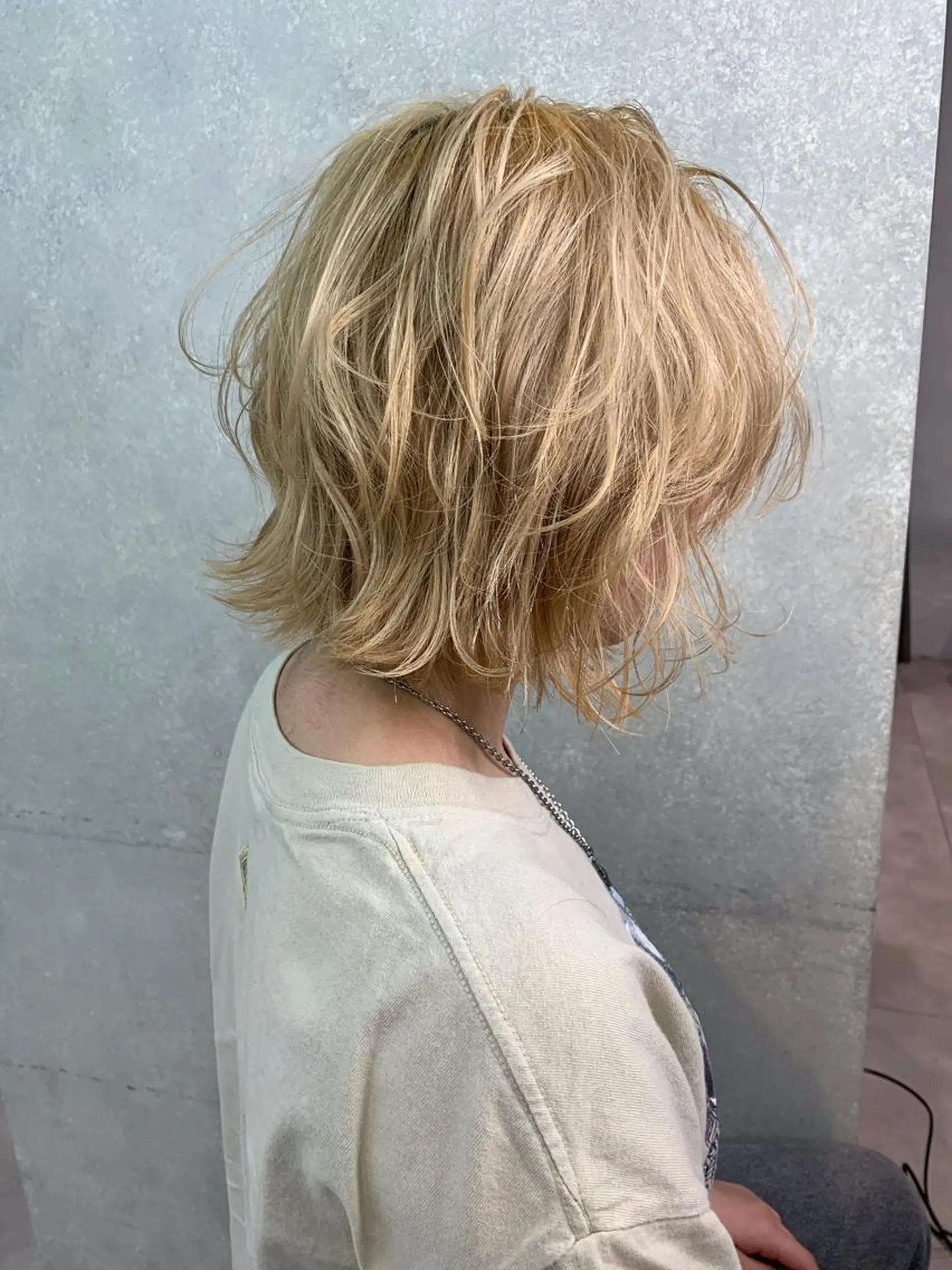 ショート カラー ヘアカラー 🇰🇷カルマパーマ kaito🇰🇷のヘアスタイル