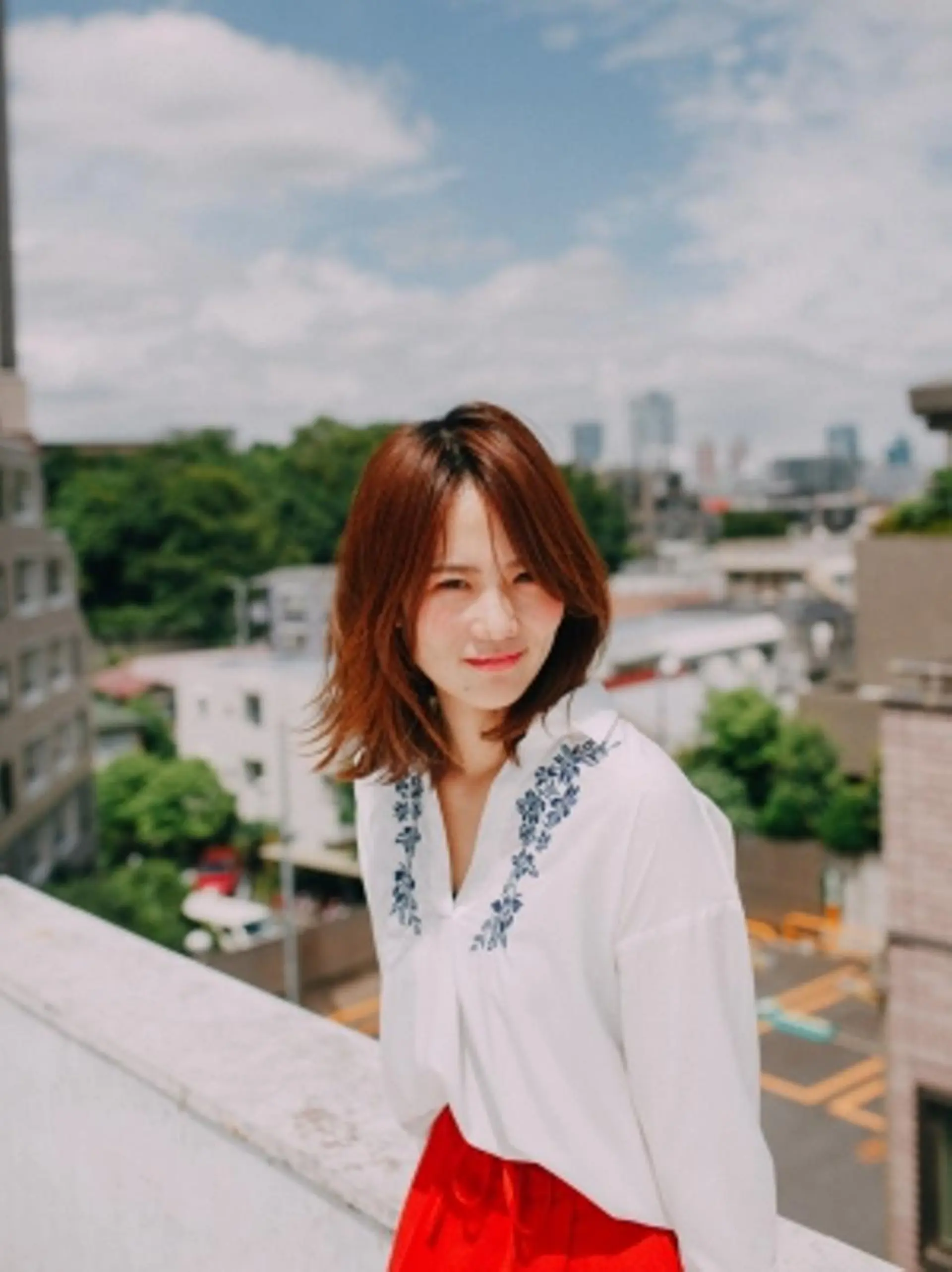 ミディアム カラー パーマ ヘアアレンジ amie 高崎 【アミ】のヘアスタイル