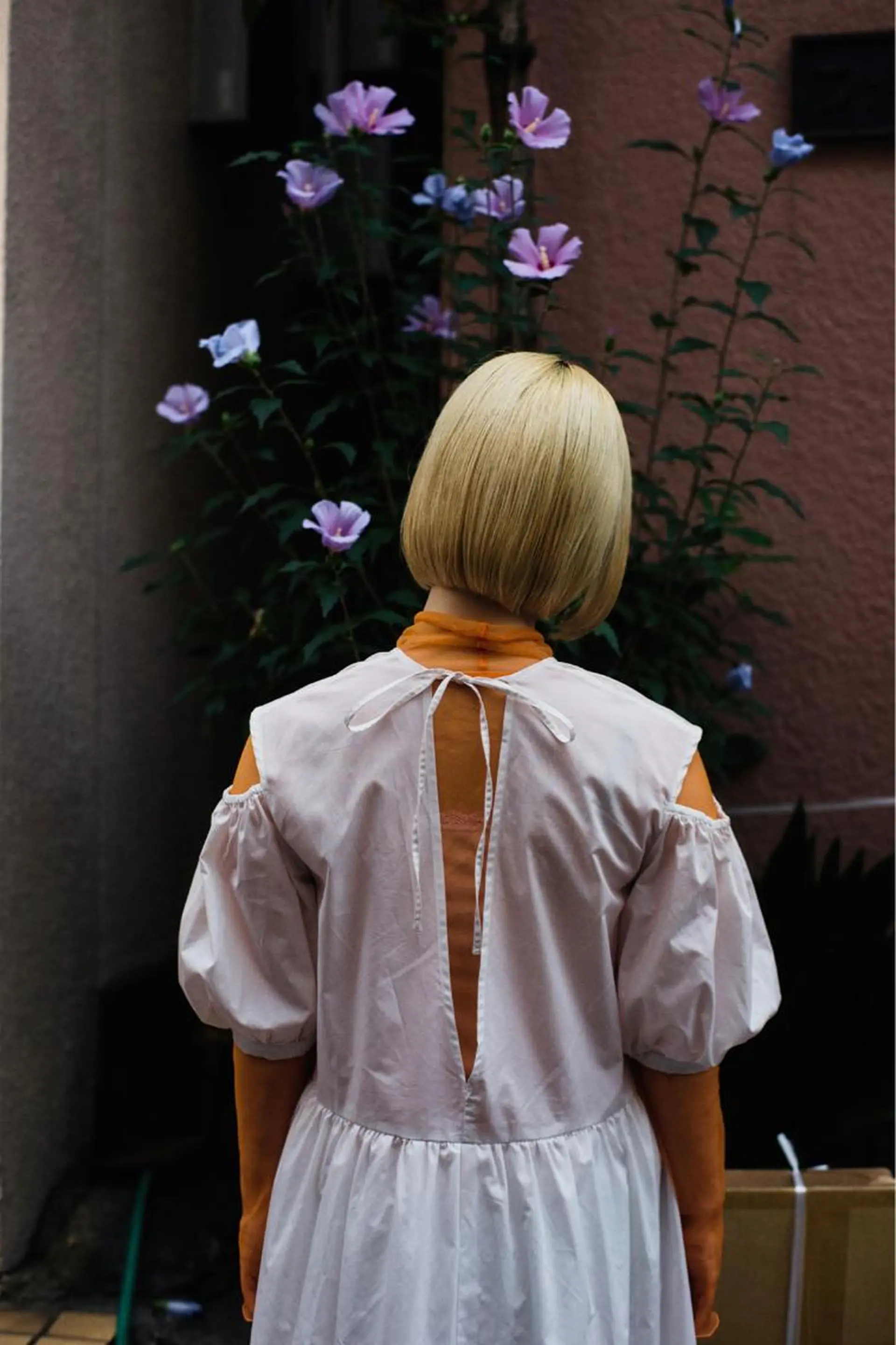 ショート カラー ブリーチ ボブ ショートヘア カット ヘアカラー トリートメント マツダテホノカ🌼 ボブ・ハイトーン🌼のヘアスタイル