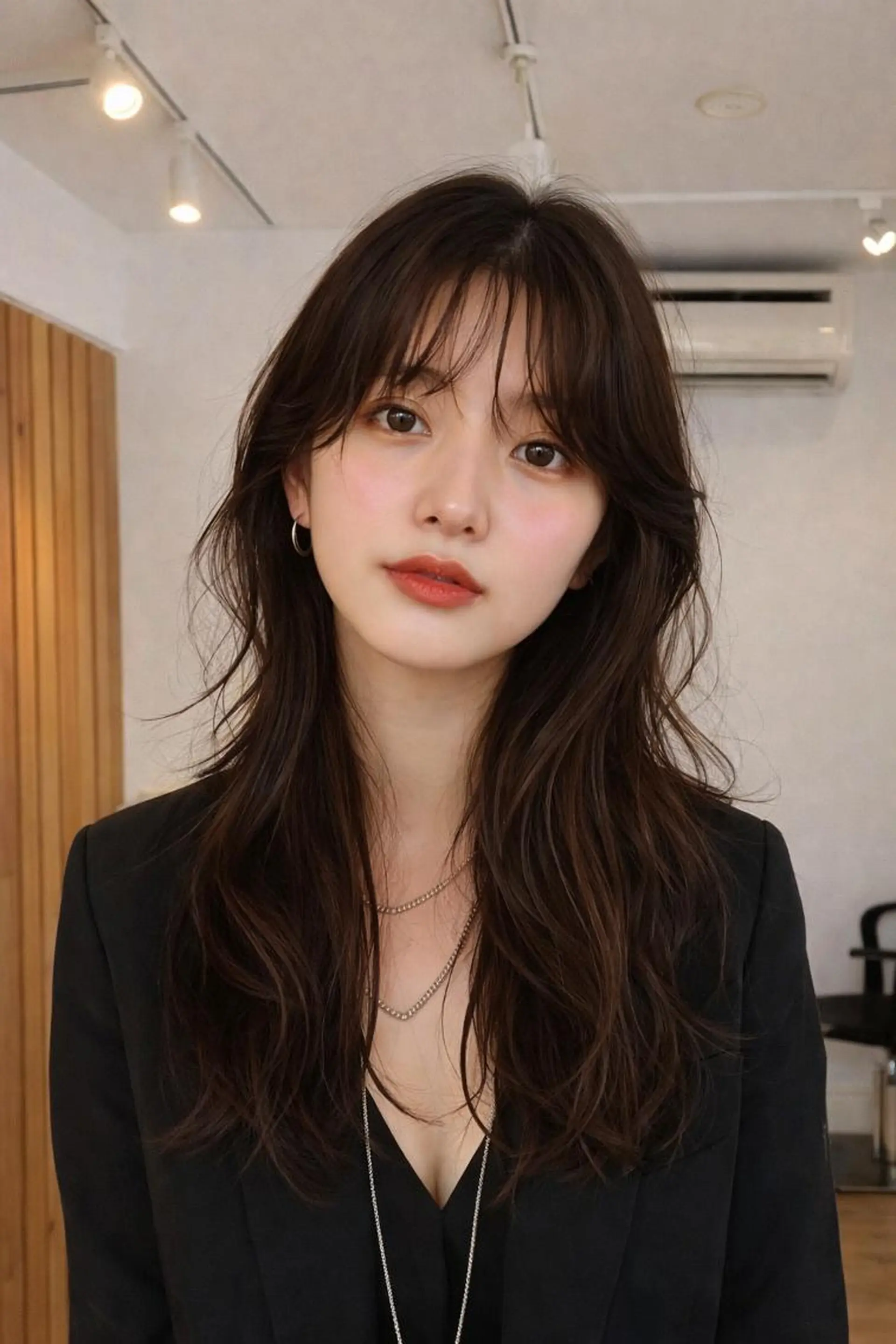 ロング パーマ カット ヘアカラー パーマ 倉持 弘人のヘアスタイル