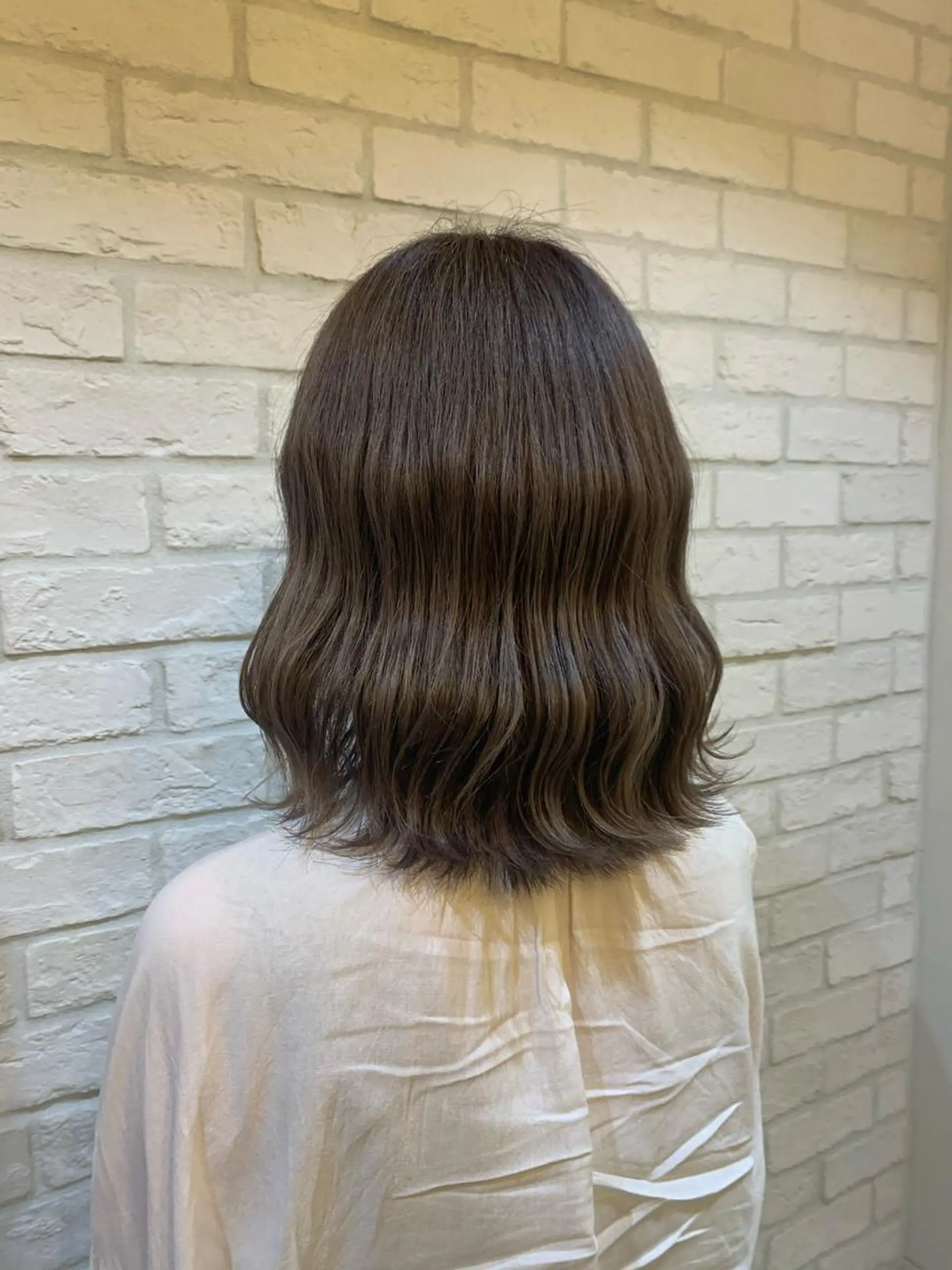 ミディアム カラー ヘアアレンジ 🎀野崎 美玖𝜗𝜚˚⋆のヘアスタイル