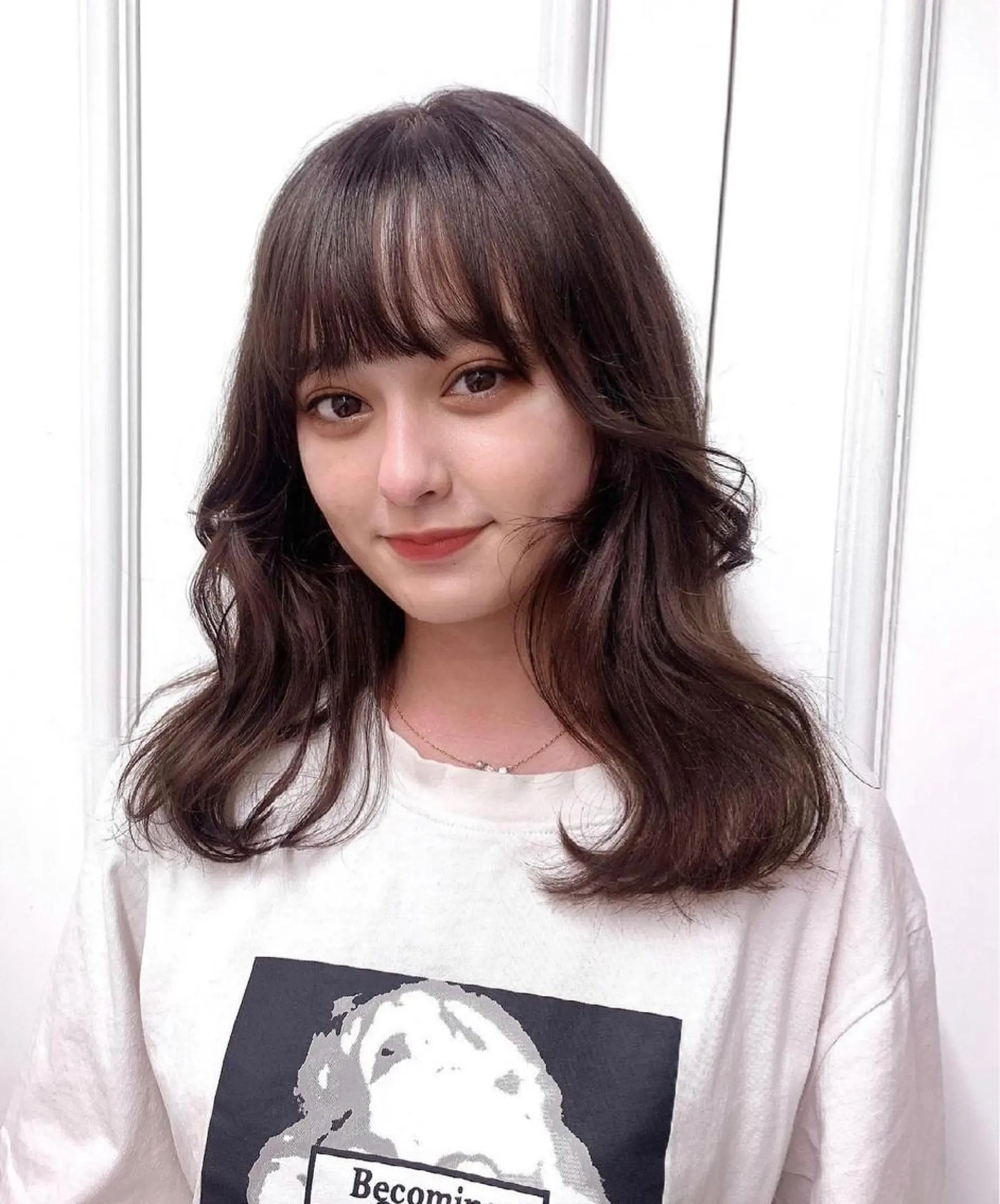 カラー RIKO👼🏻💓 韓国ガーリーのヘアスタイル