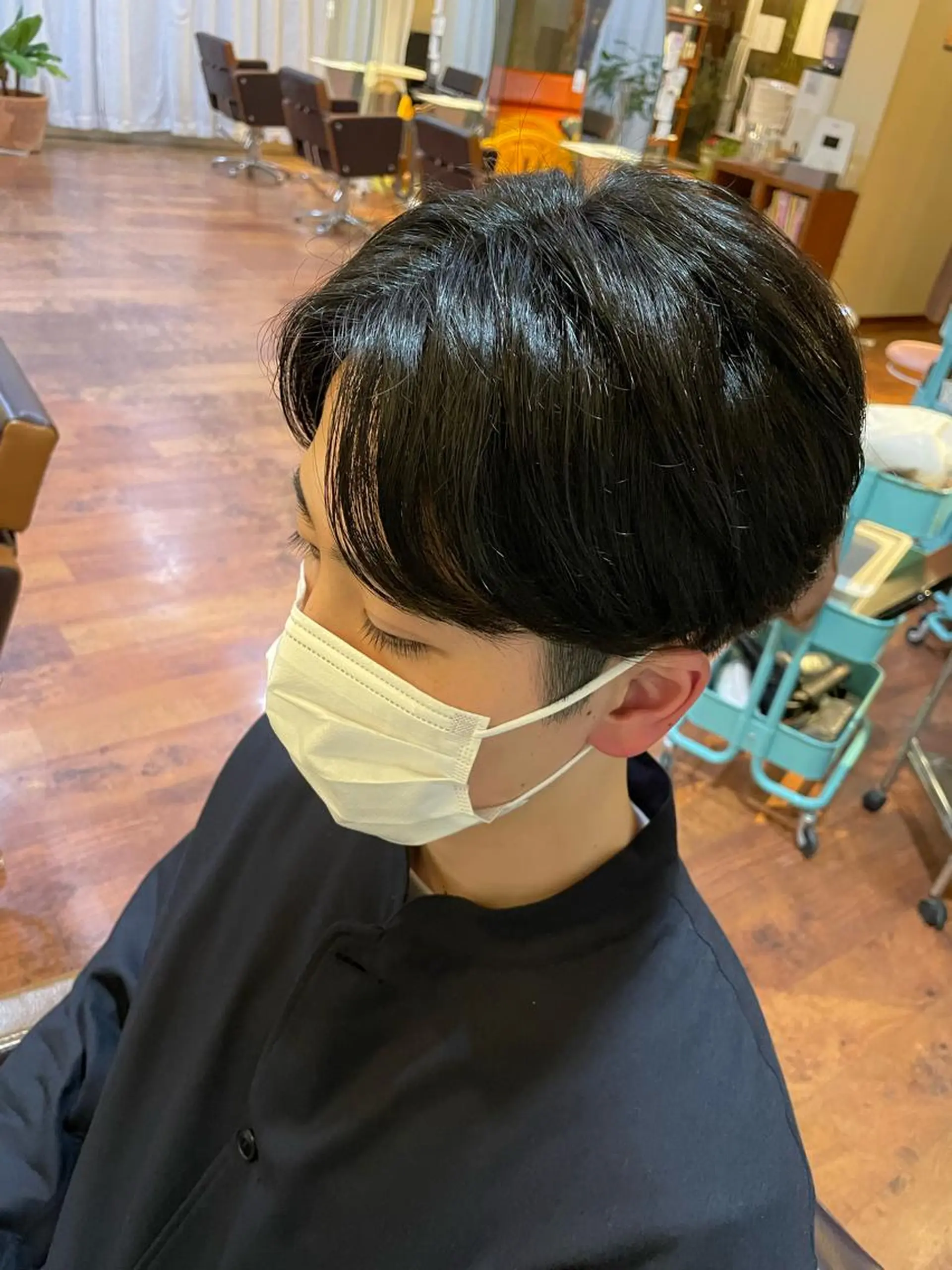 パーマ メンズ メンズパーマ ニュアンスパーマ ティーシースペース　元住吉店所属・奈良橋 彩圭のヘアスタイル