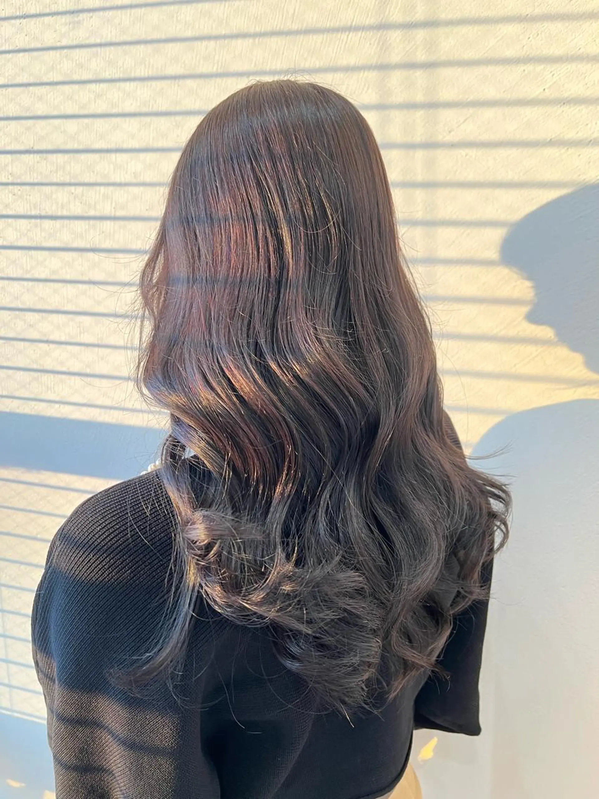 セミロング カラー イルミナカラー 韓国風ヘア レイヤーカット 韓国レイヤー🇰🇷 韓国研修◎渋谷カイトのヘアスタイル