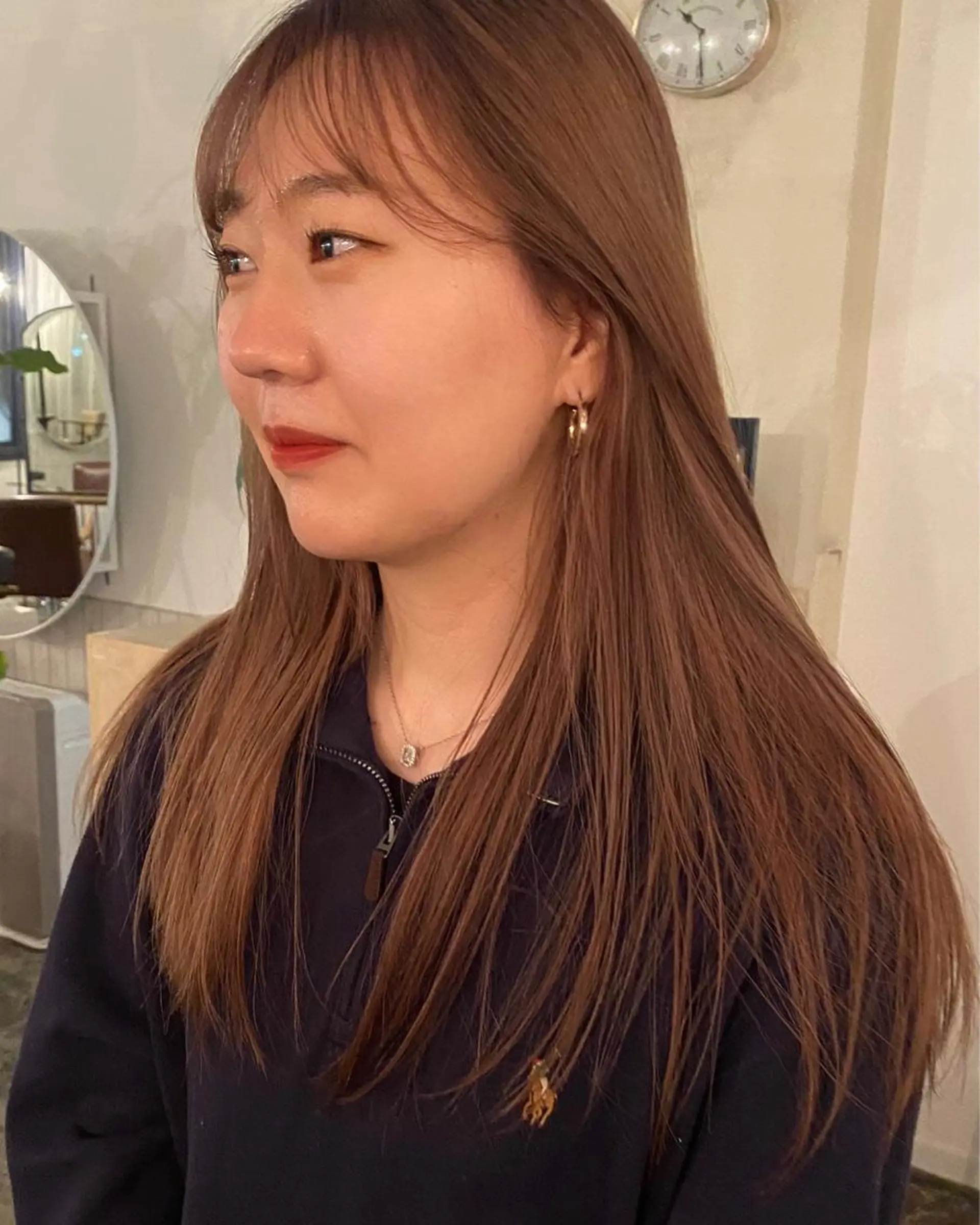 カラー 原 瑞希のヘアスタイル