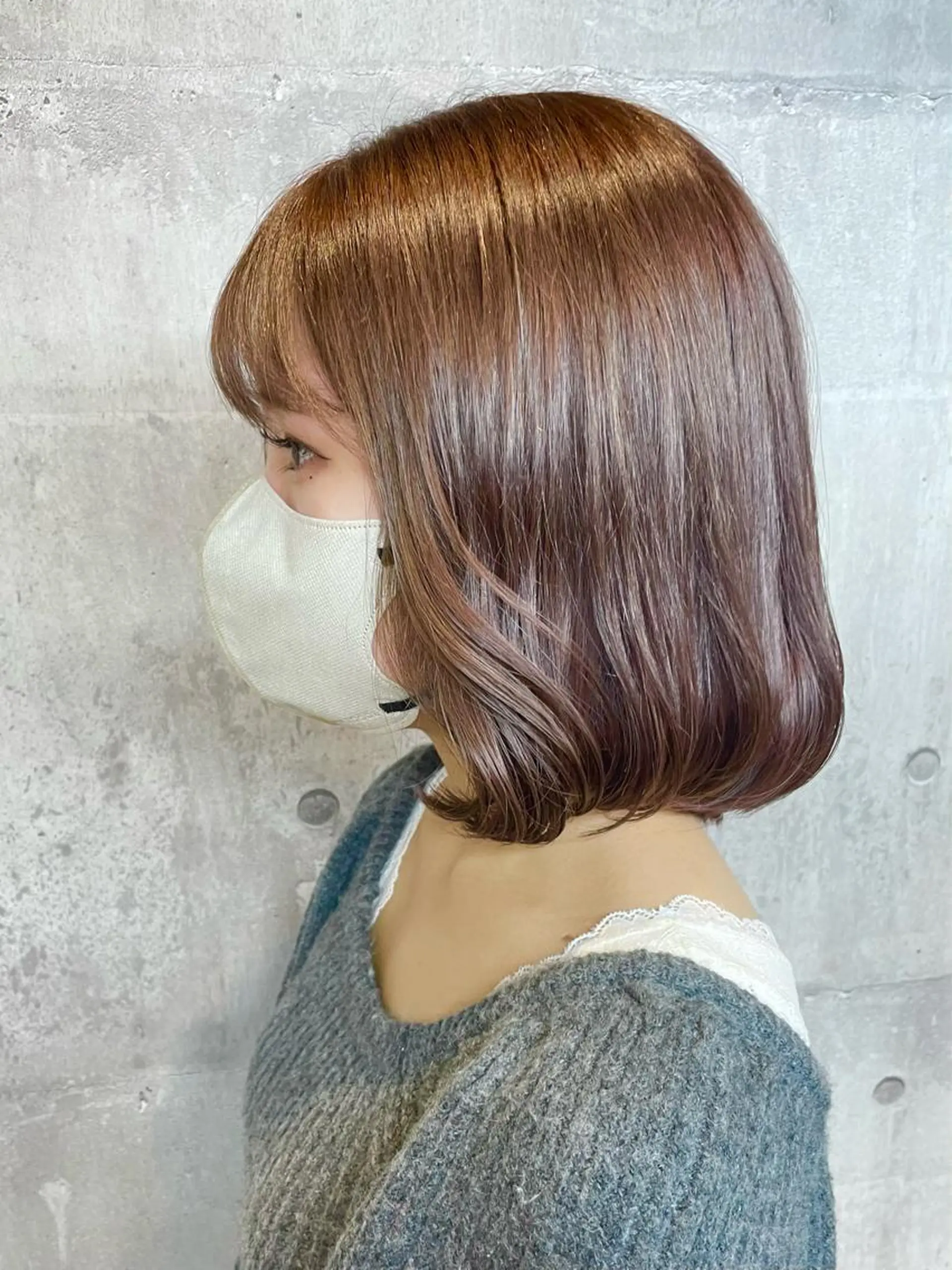 ミディアム ヘアカラー est hair mar所属・ami .のヘアスタイル