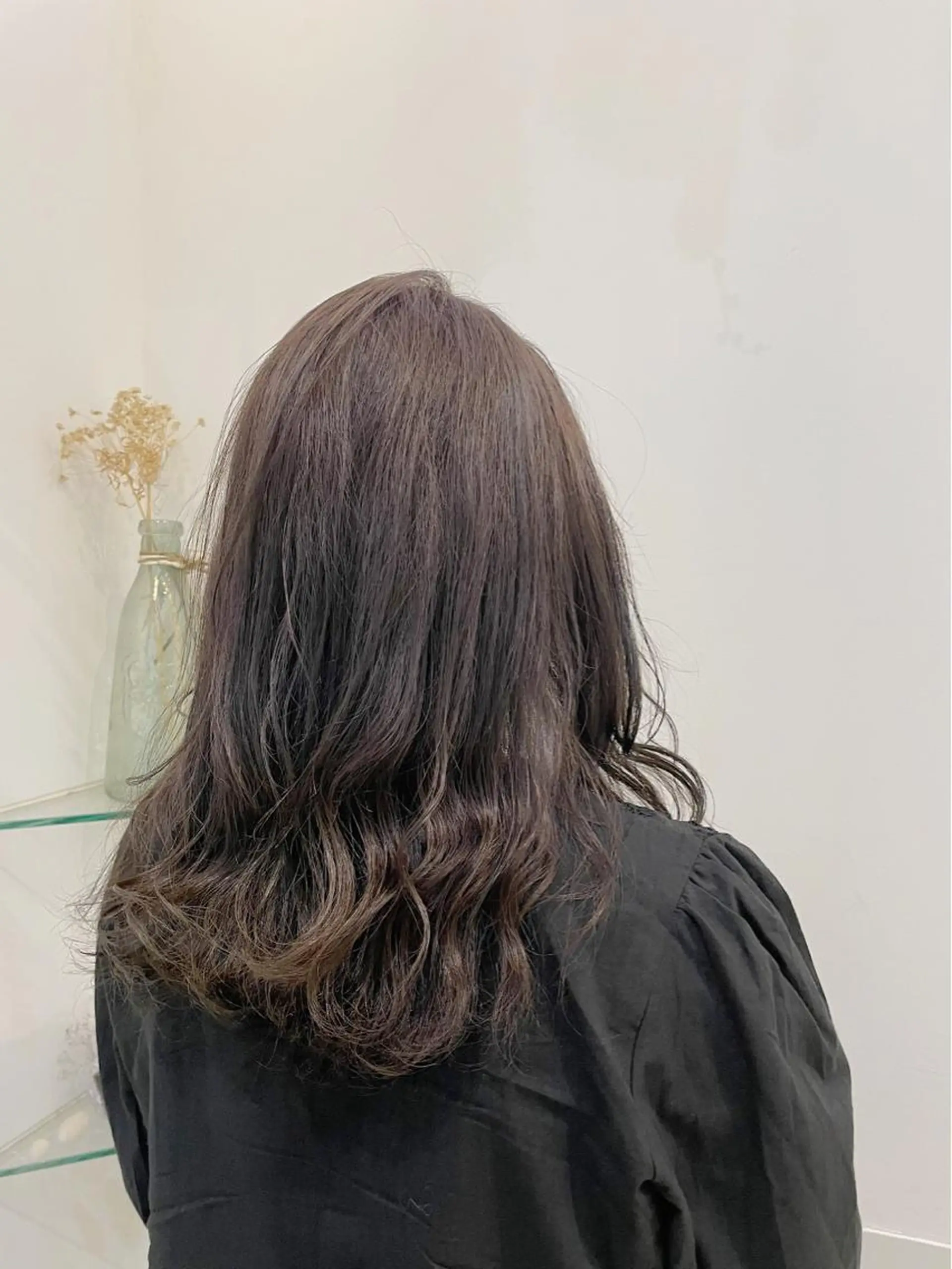 カラー ブリーチ ブラウンカラー 学生 髪質改善カラー🤍 エクステ✨君島由実子のヘアスタイル