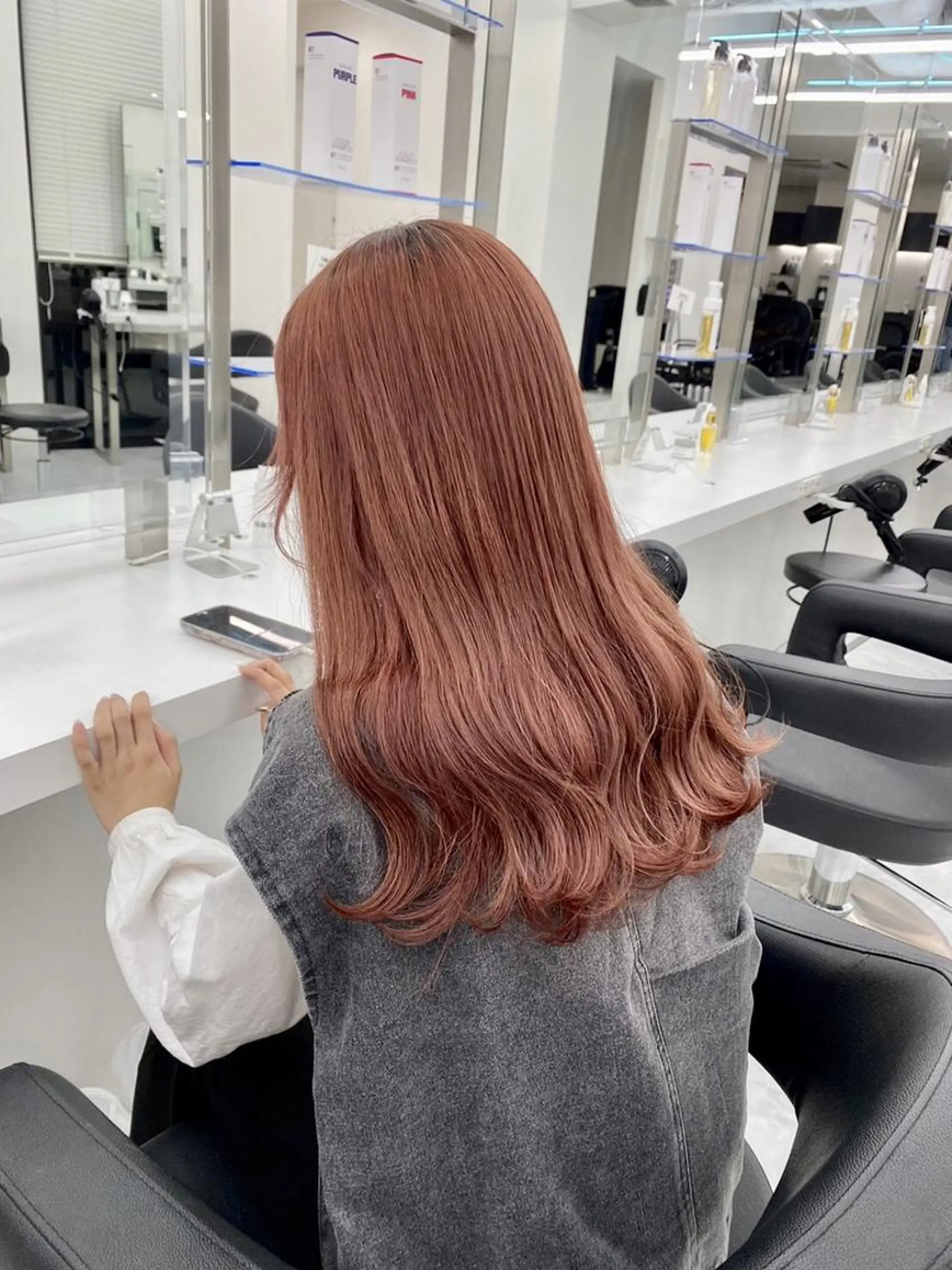 カラー ❄️冬の暗髪カラー ❄️透明感ヘアのヘアスタイル