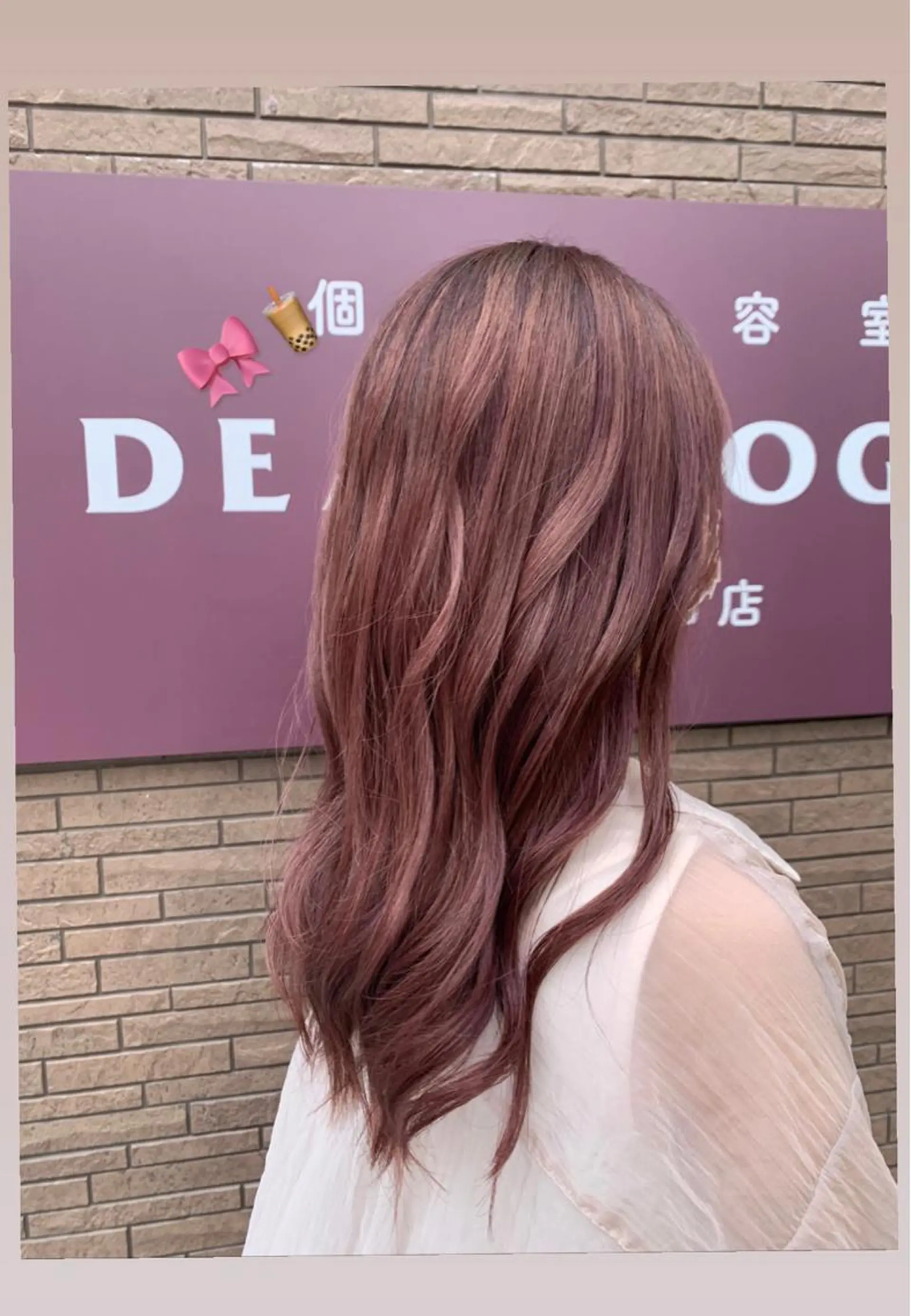 ロング カラー 飯塚 優希のヘアスタイル