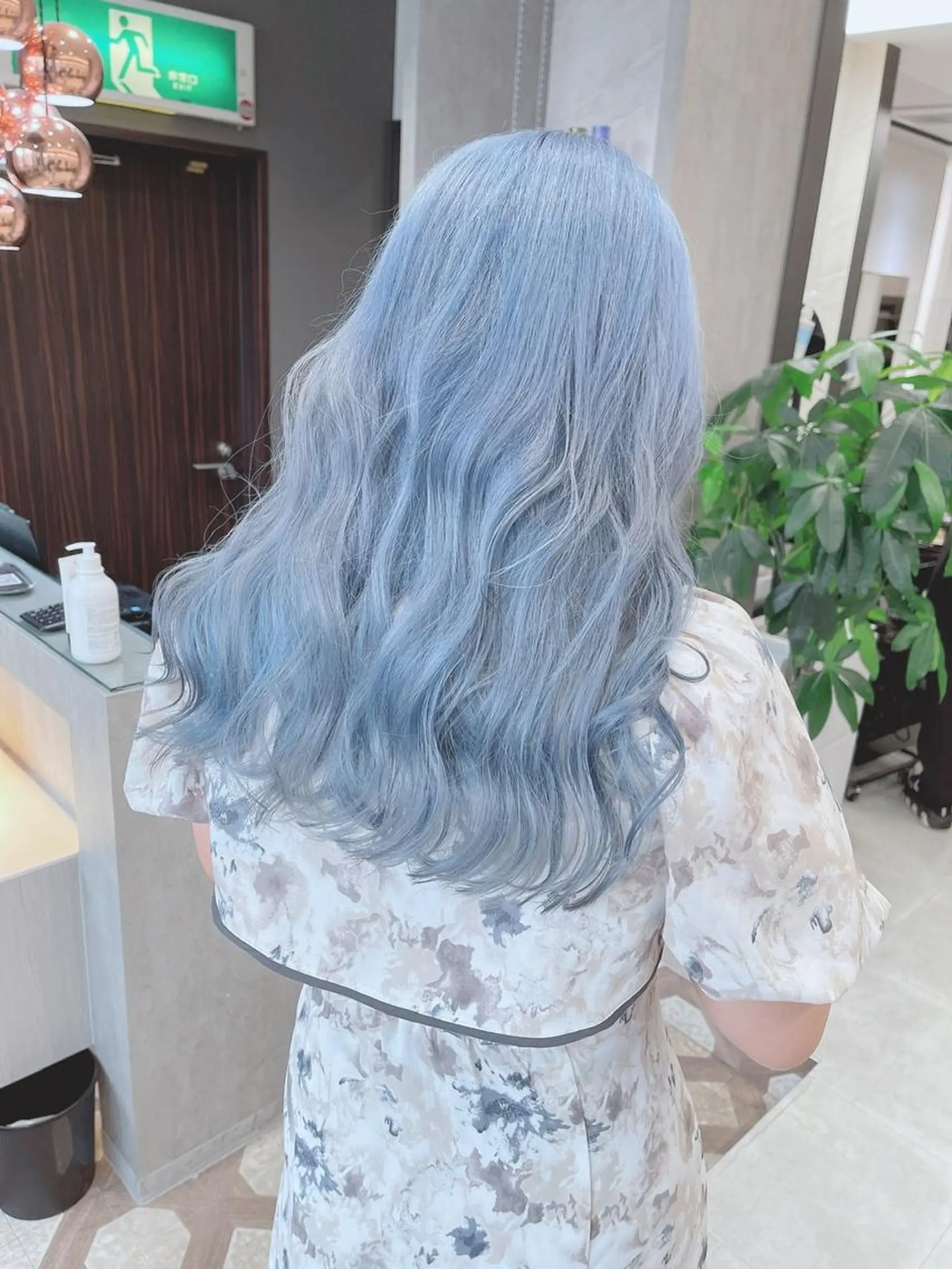 セミロング ヘアカラー トリートメント JILL by GiseL/天神のヘアスタイル