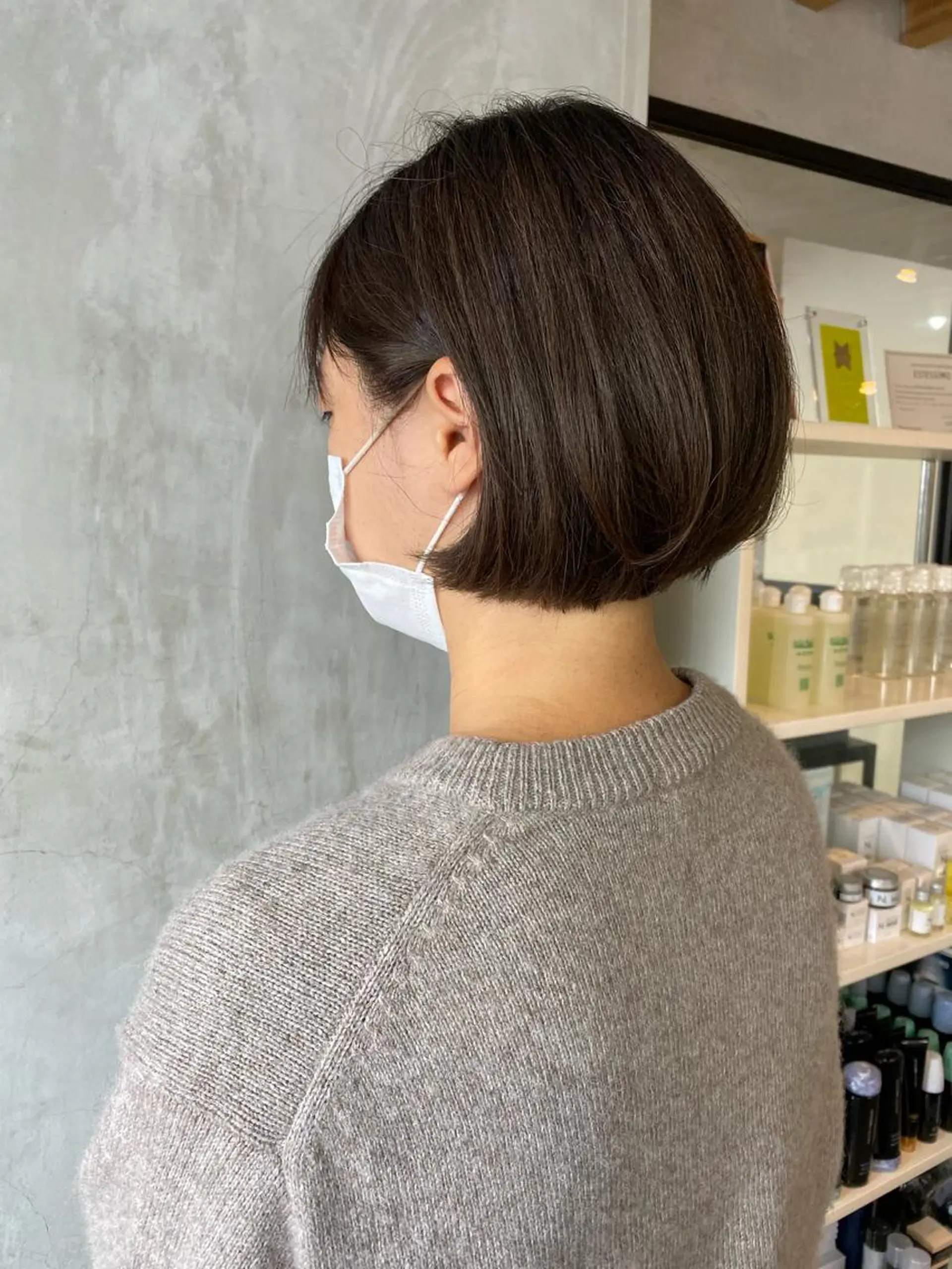 ショート カラー ヘアアレンジ ショートボブ ボブ ショートヘア stylist/蛯谷 珠里のヘアスタイル