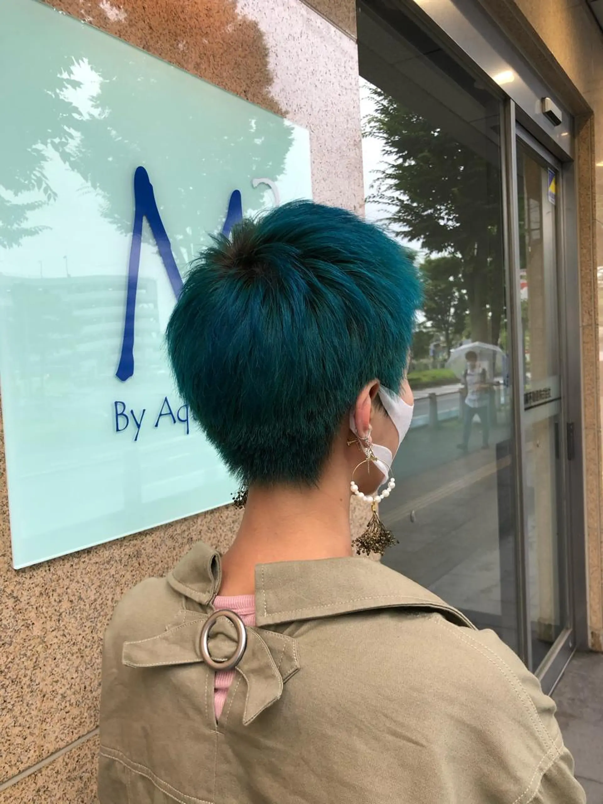 カラー 縮毛矯正　野口 恵のヘアスタイル