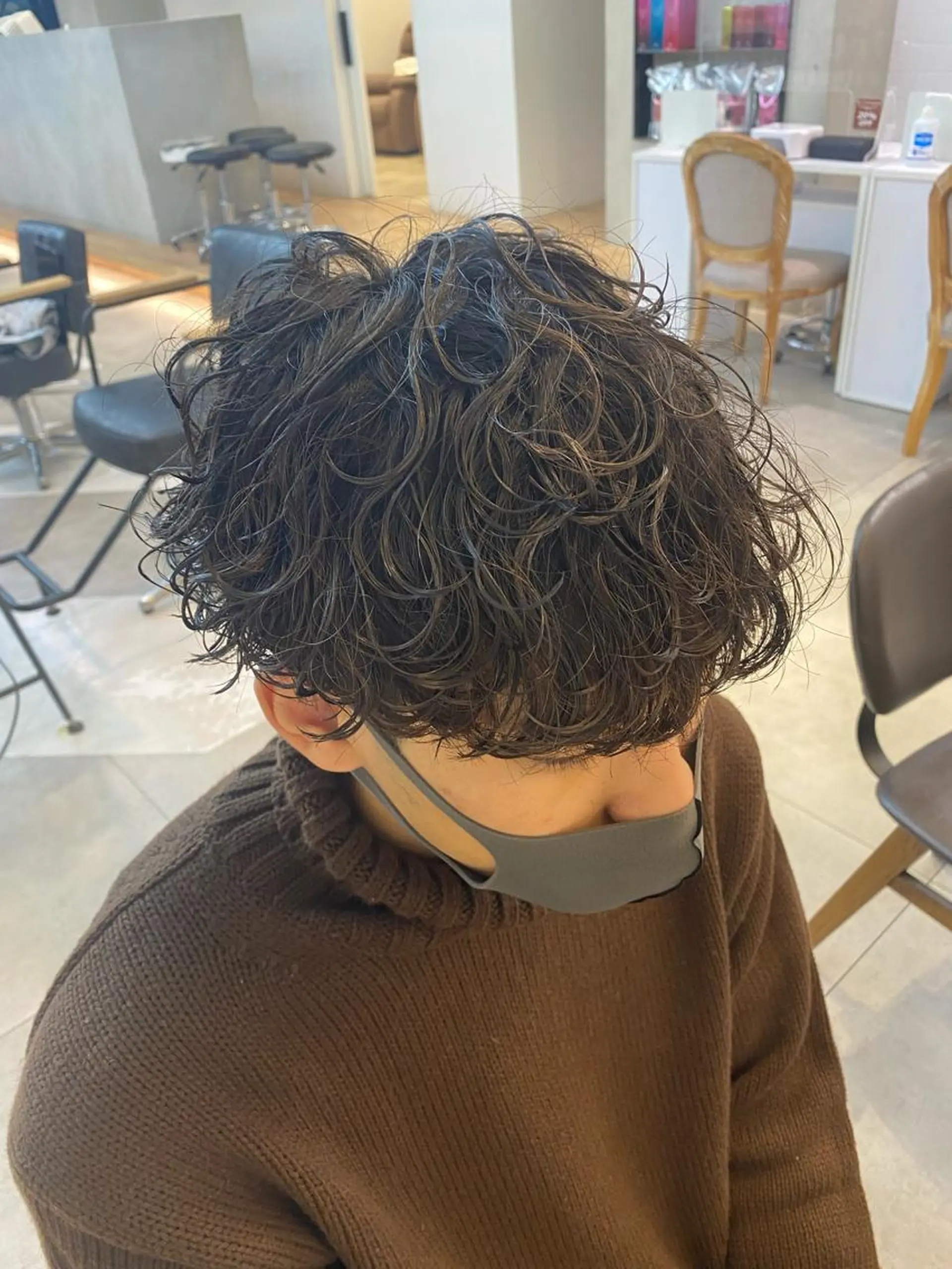パーマ メンズ 新宿【メンズパーマ】 塩澤太一のヘアスタイル
