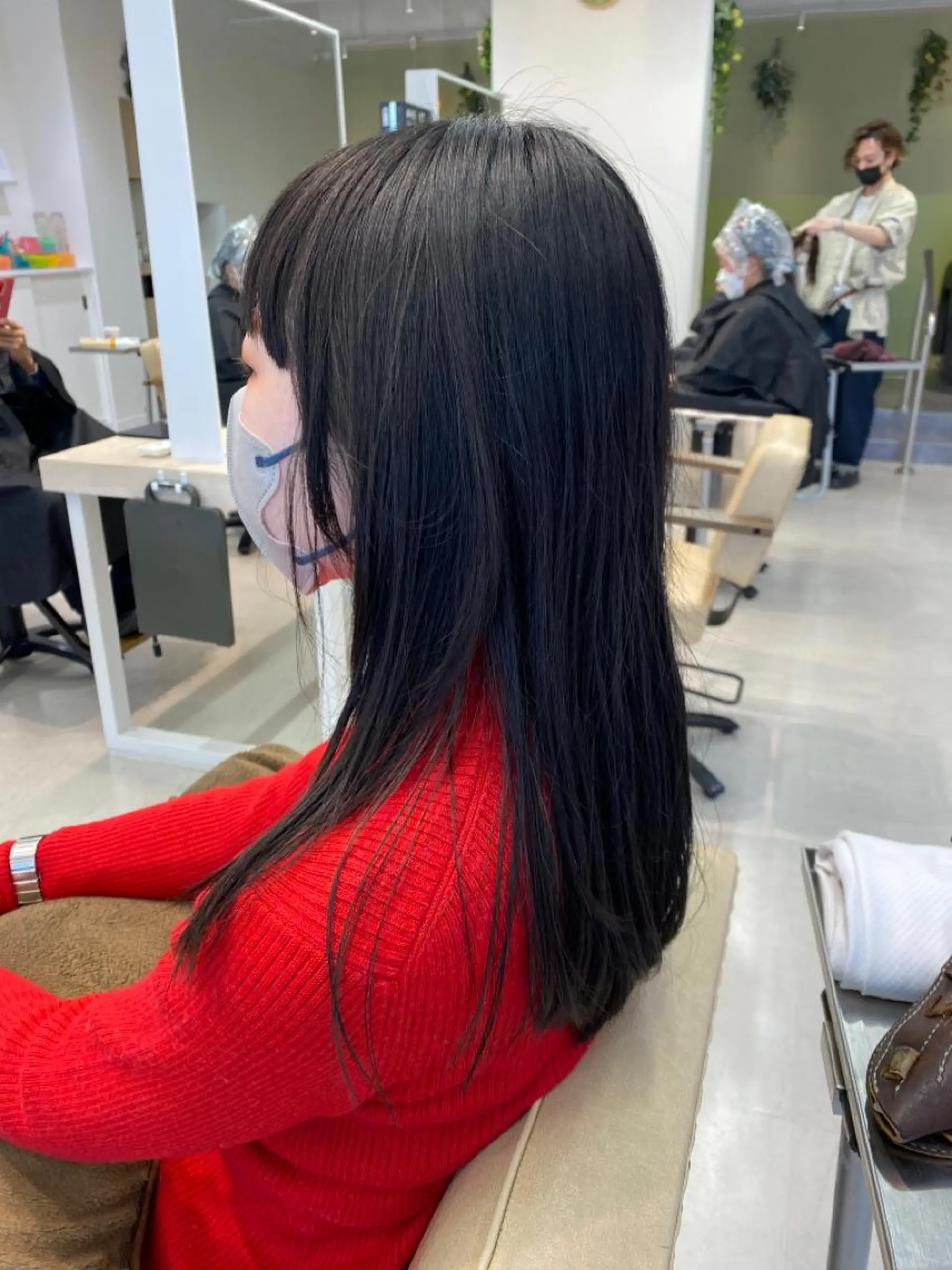 ロング カラー ヘアカラー かずや🍀/髪質改善 /艶髪カラー/眉毛のヘアスタイル