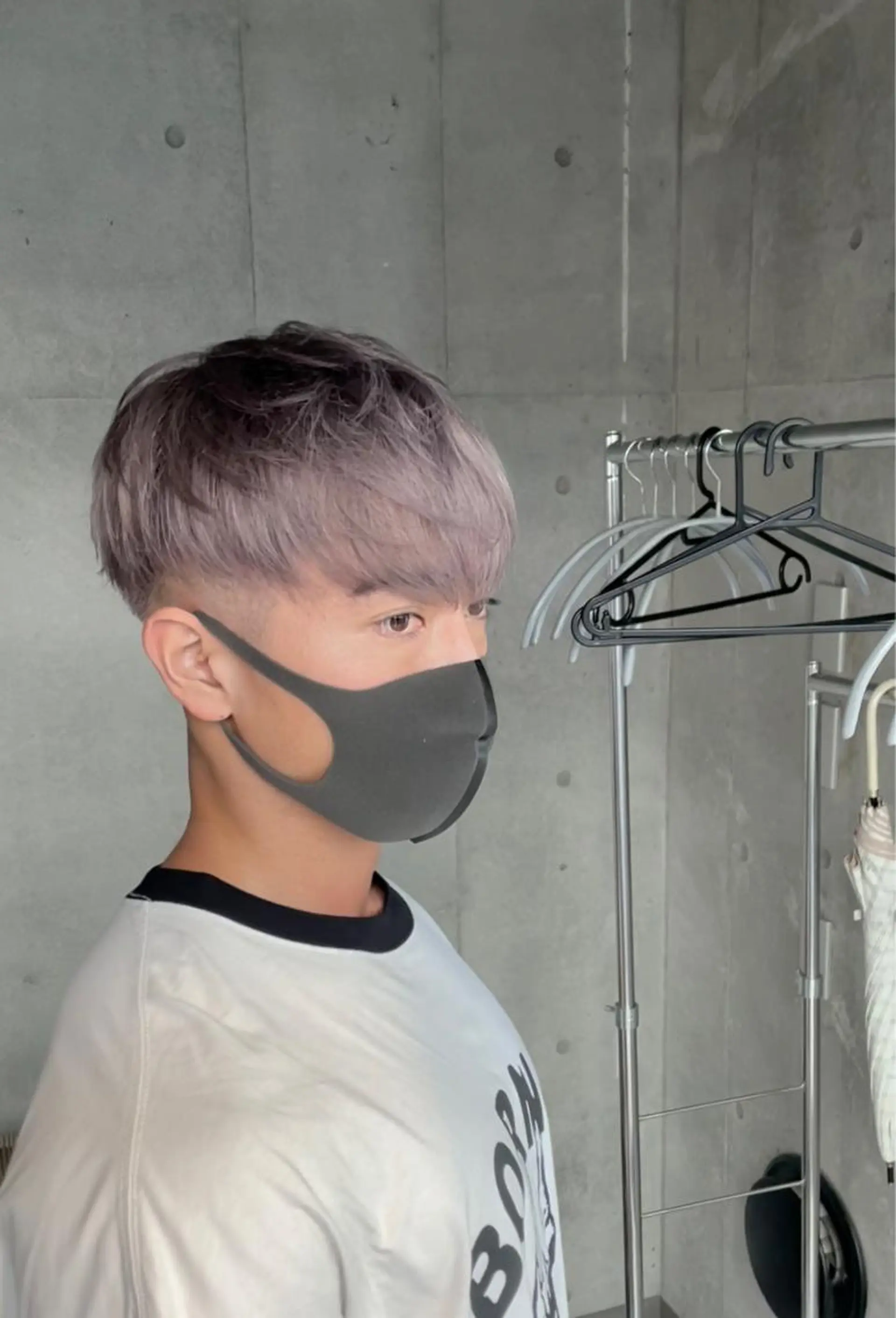 ショート カラー メンズ ダブルカラー トリートメント branch by suri-ru所属・branch 中原のヘアスタイル