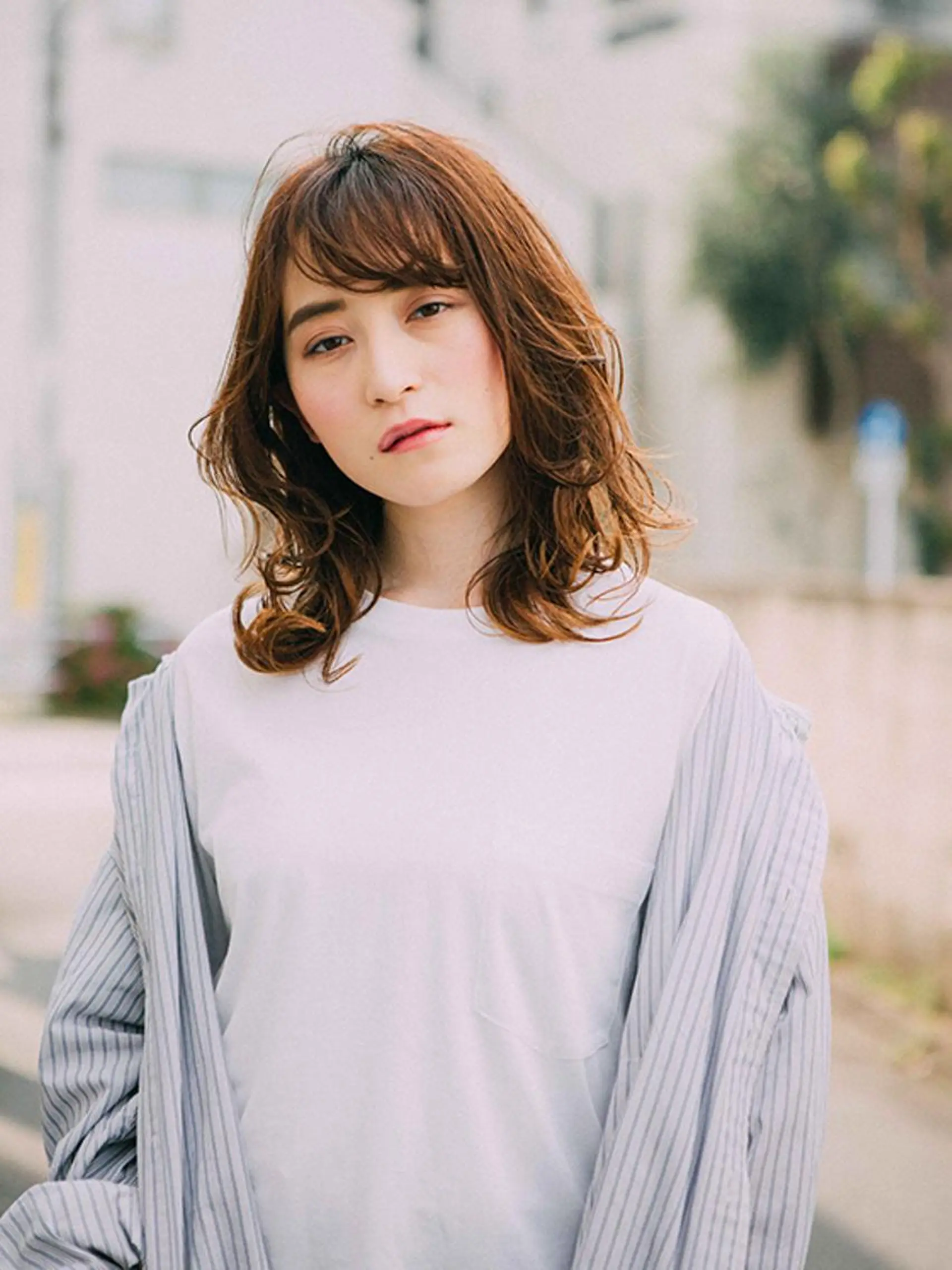 ミディアム 松本 浩太朗のヘアスタイル