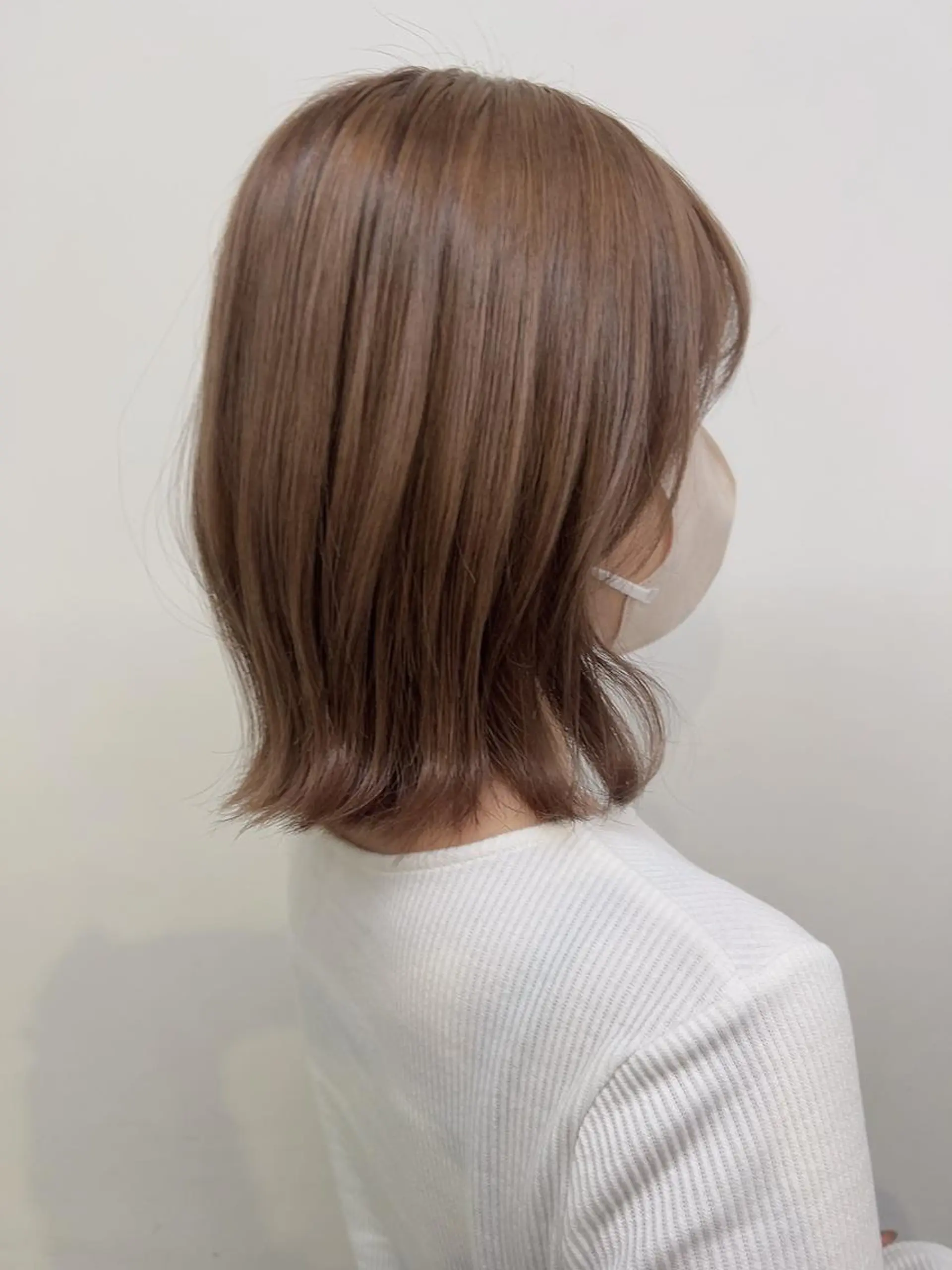 ミディアム カラー ヘアカラー トリートメント ヘッドスパ 🥞ベージュ系カラー 【すずきりほ】🥞のヘアスタイル