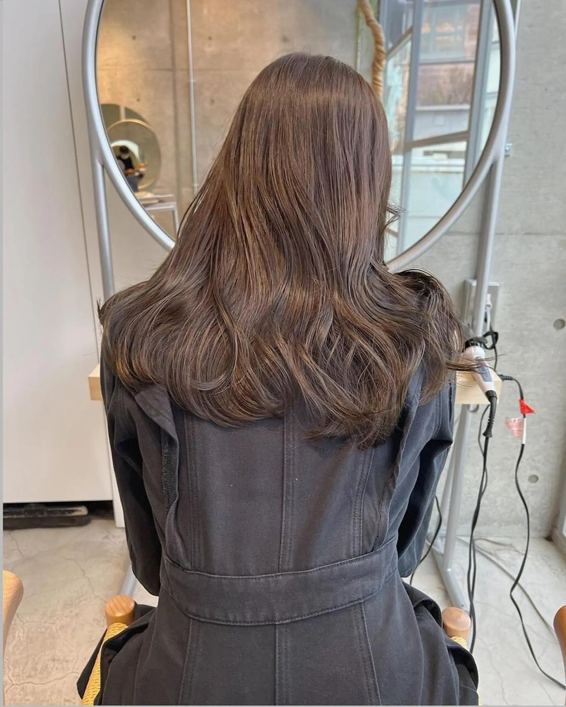 ロング 🎀韓国/艶髪/暗髪 🎀 柚月🫧立川駅のヘアスタイル