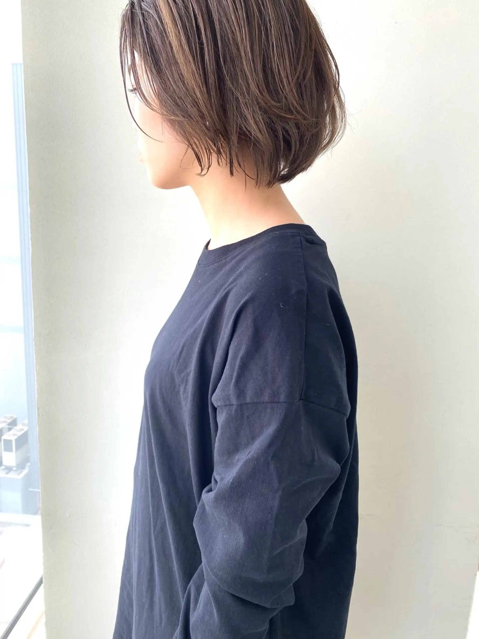 ショート レイヤーカット ショートヘア カット ヘアカラー トリートメント 小澤大輔 YOLO hairのヘアスタイル