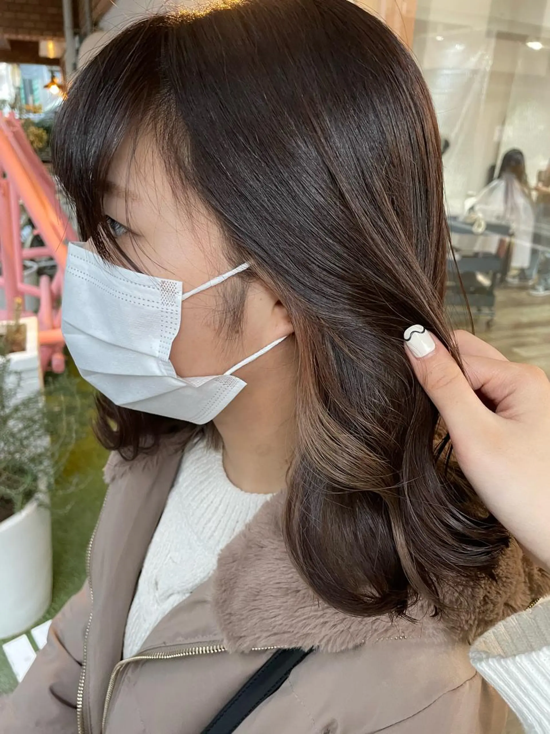 カラー newi梅田🫧韓国 ヘア🫧sakiのヘアスタイル