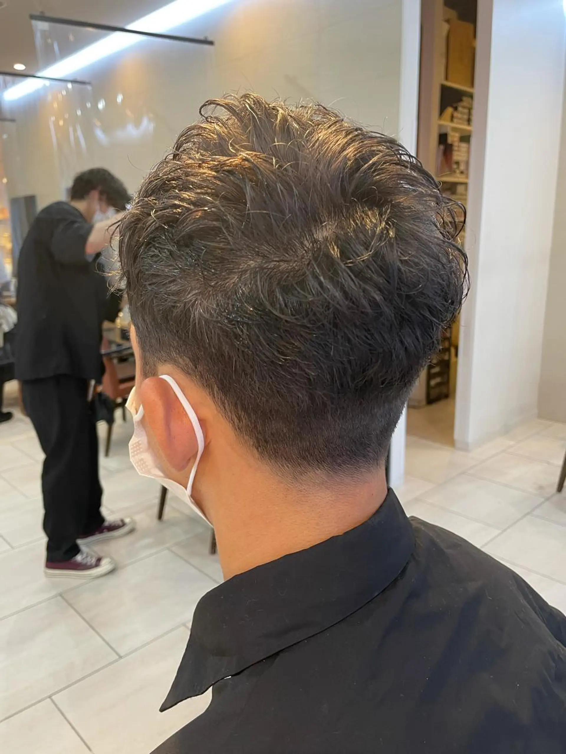 メンズ 為近日向子🐥暖色 💘顔周りカット🌈のヘアスタイル