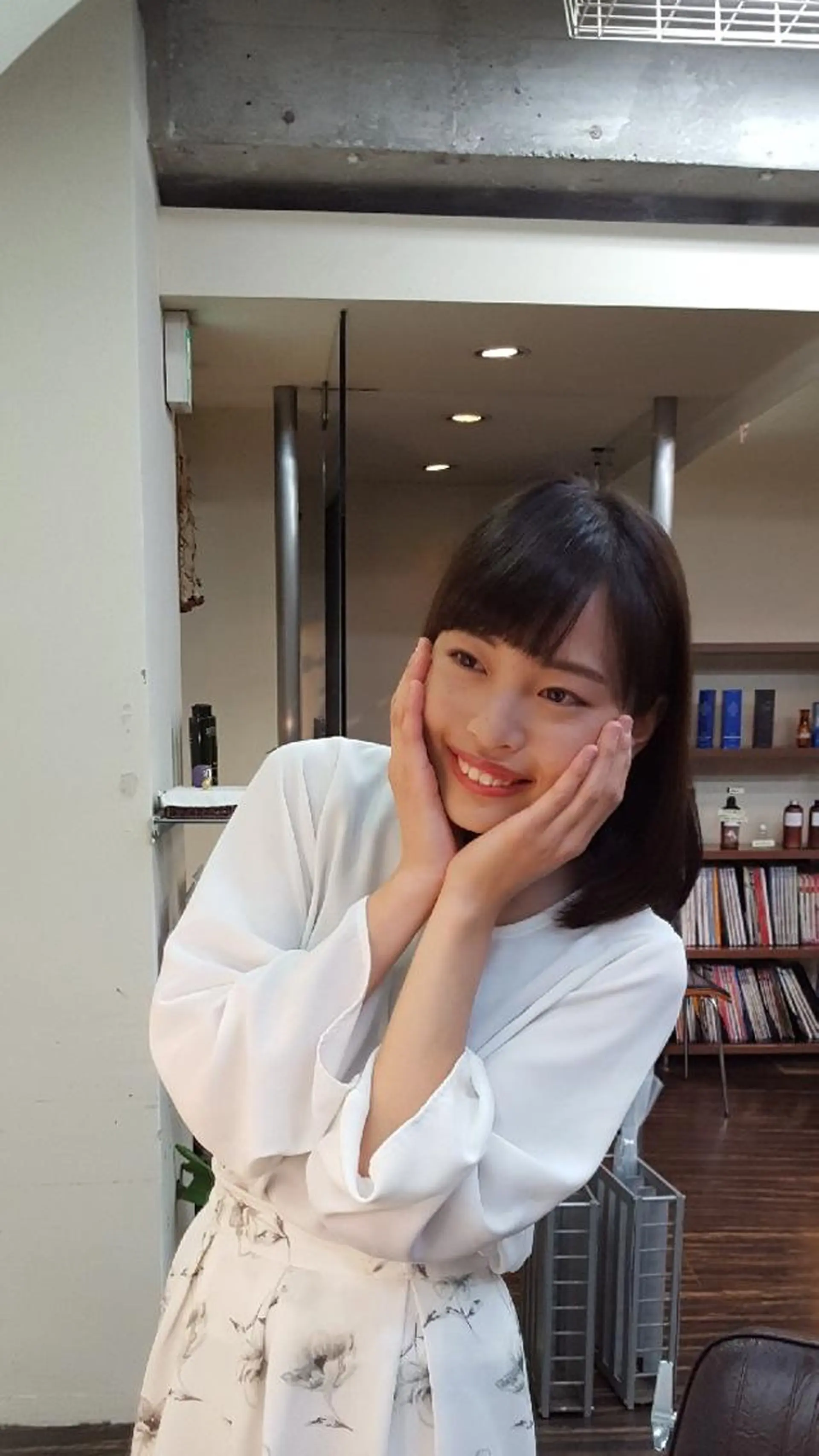 ミディアム カラー カット トリートメント Clay所属・及川 祐輔のヘアスタイル