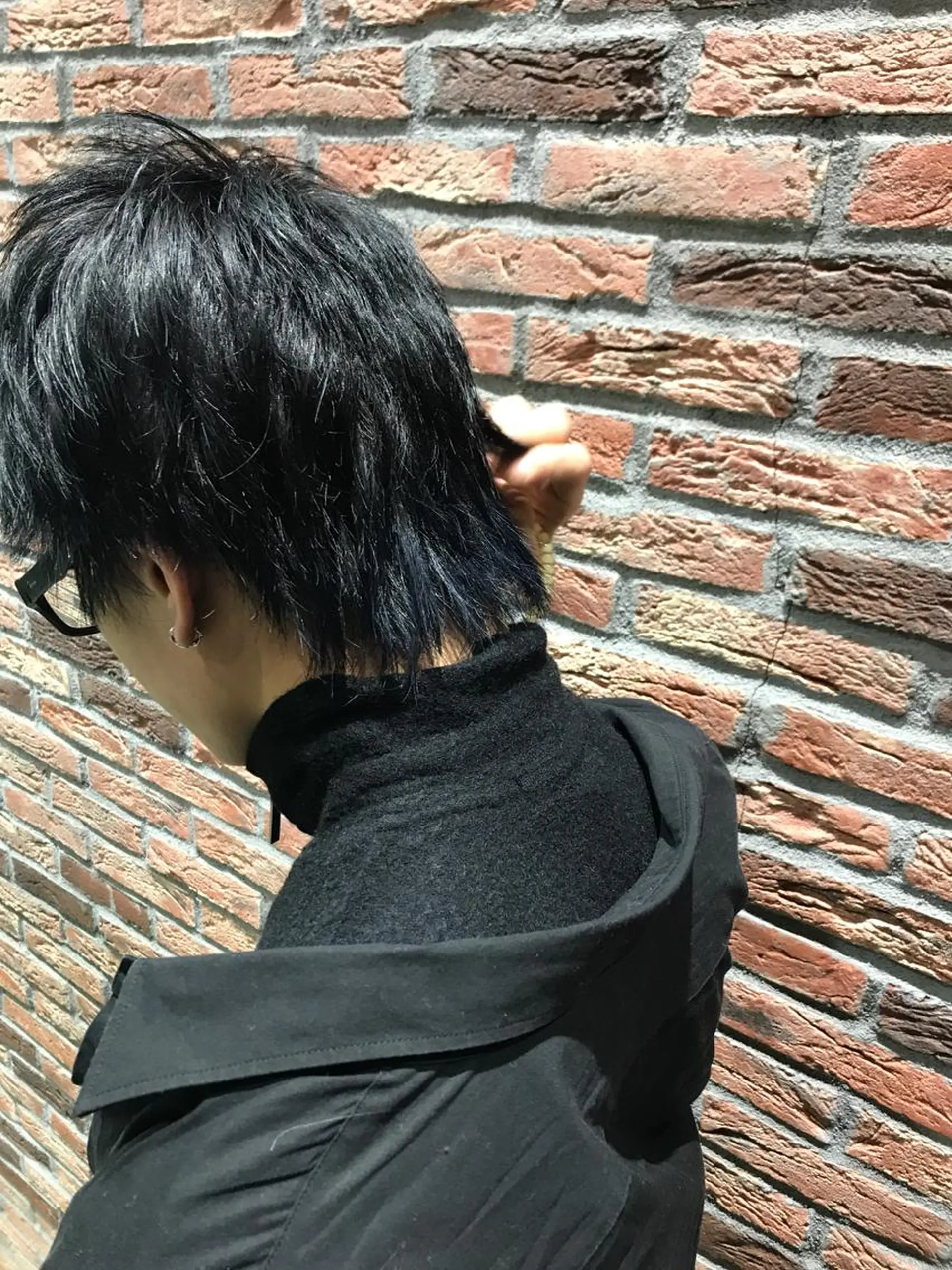 カラー メンズ 一ノ瀬 蘭のヘアスタイル