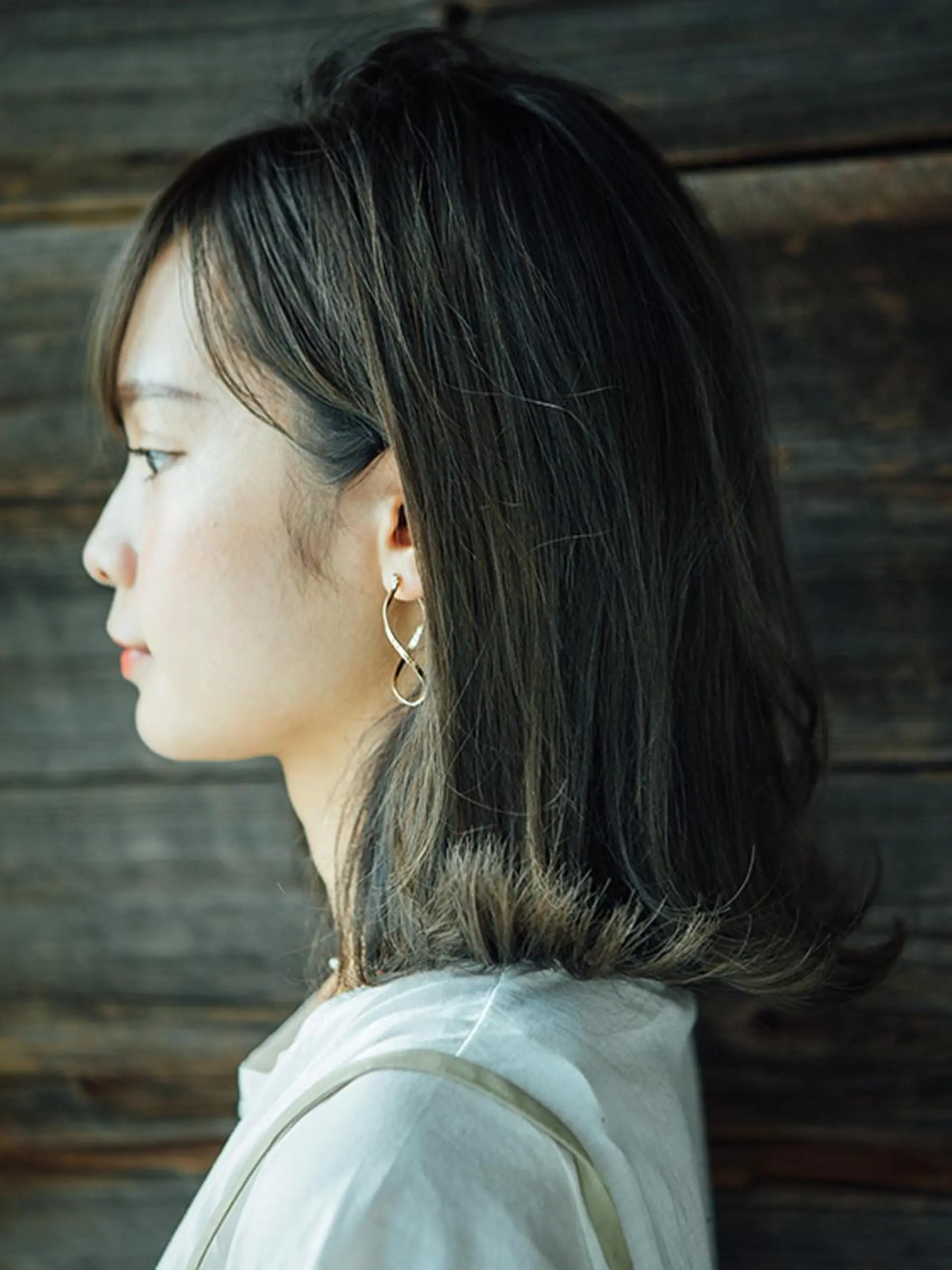 ミディアム Conforto店長 渡邊のヘアスタイル