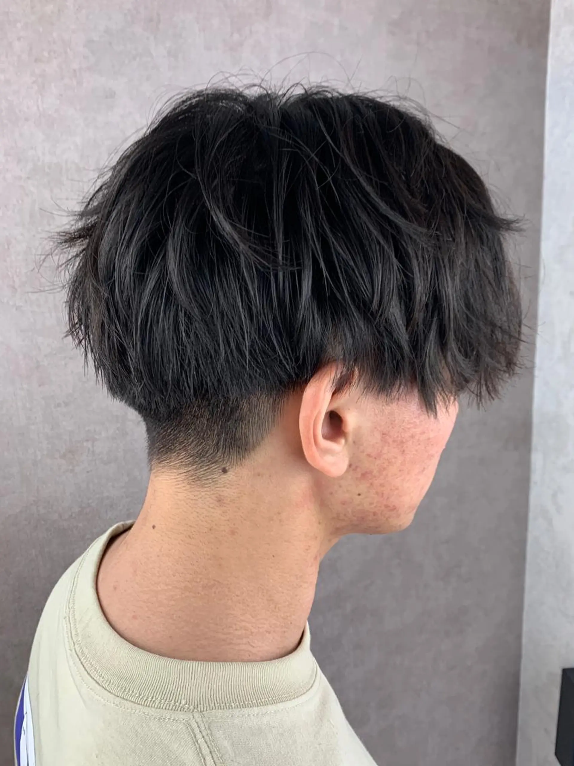 ショート パーマ メンズ ショートヘア メンズ専門 中島俊【朝霞】のヘアスタイル