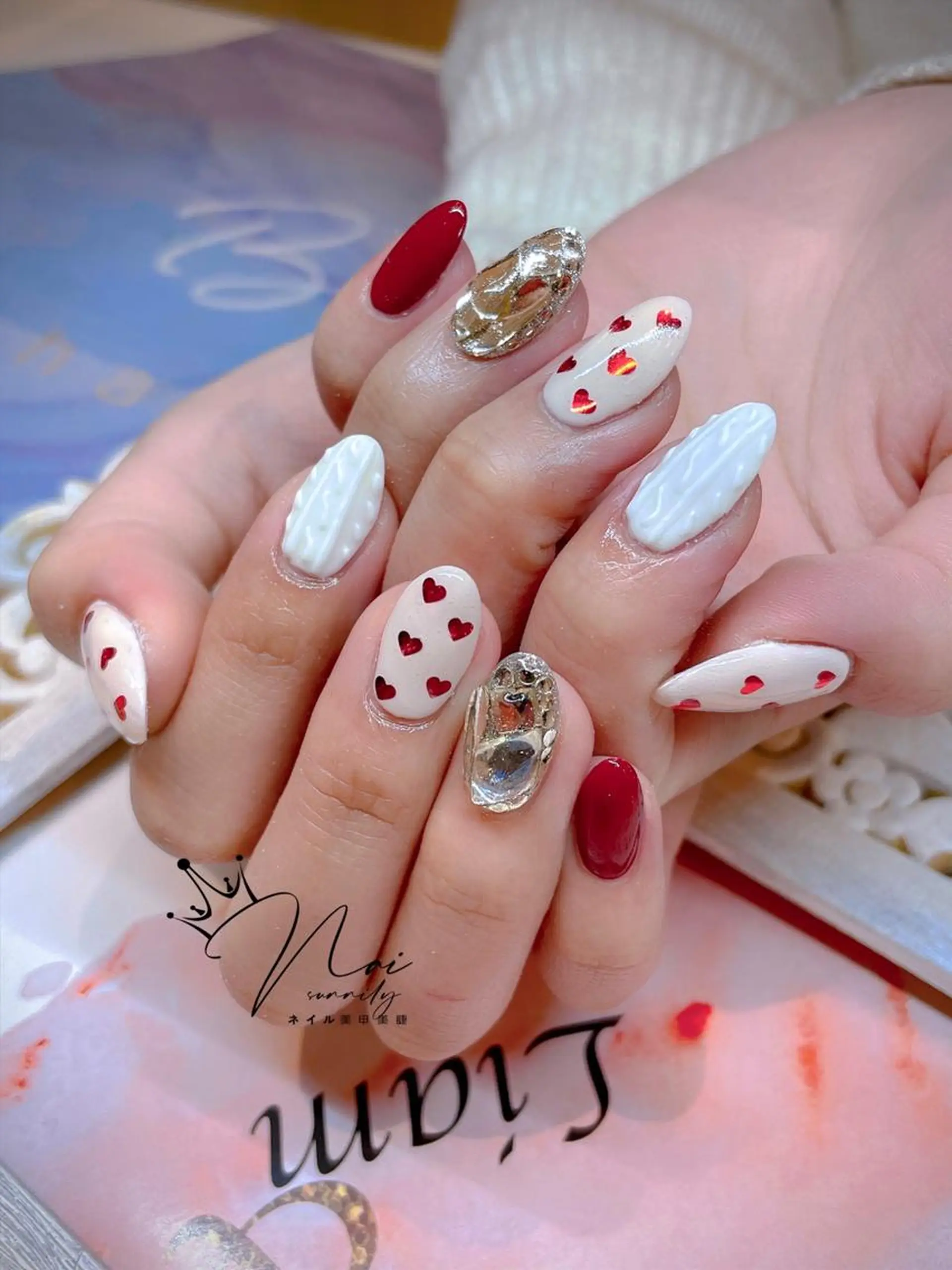ネイル 長さだし専門店 M2　rikaのネイルデザイン