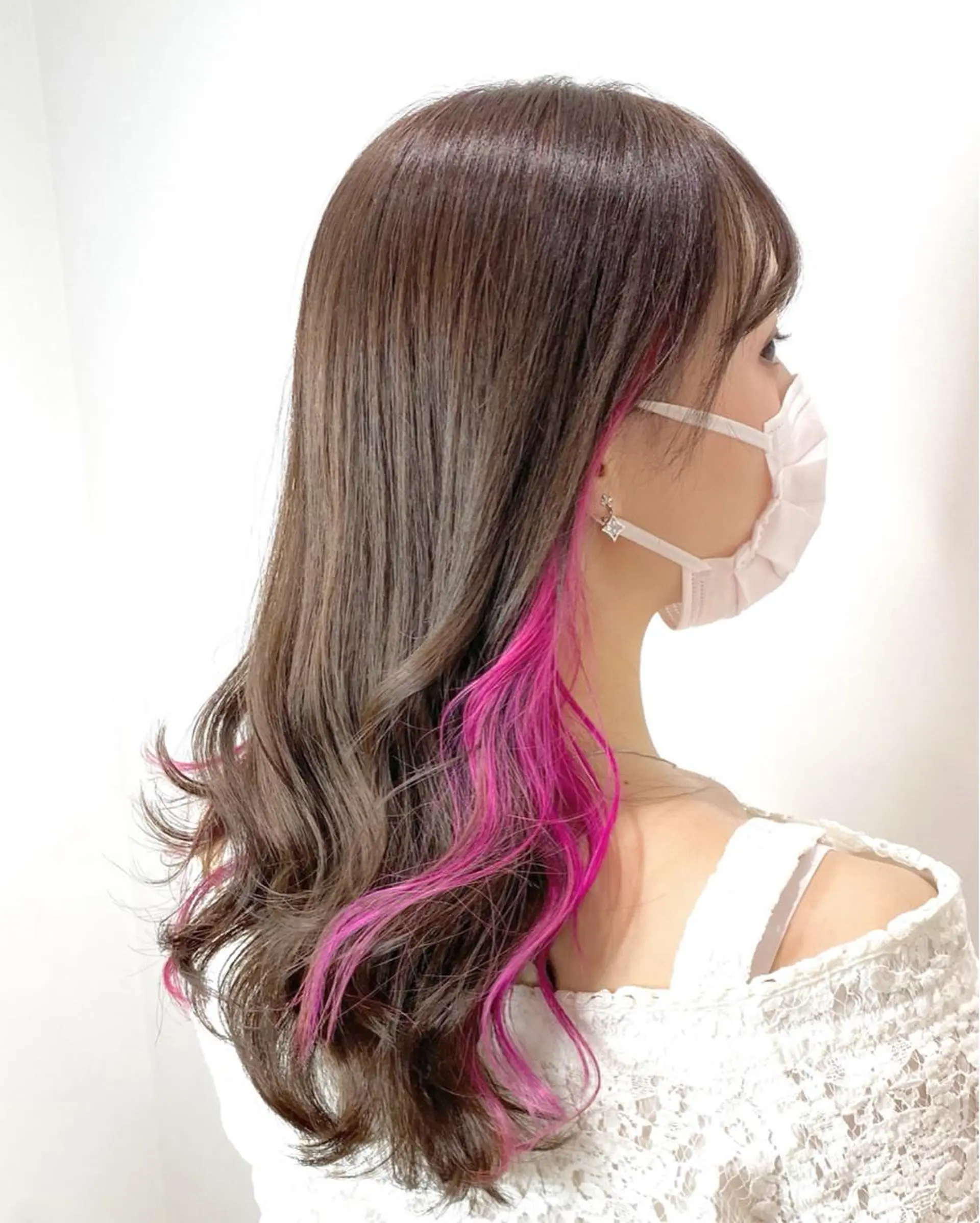 セミロング カラー  渡部 妃月のヘアスタイル