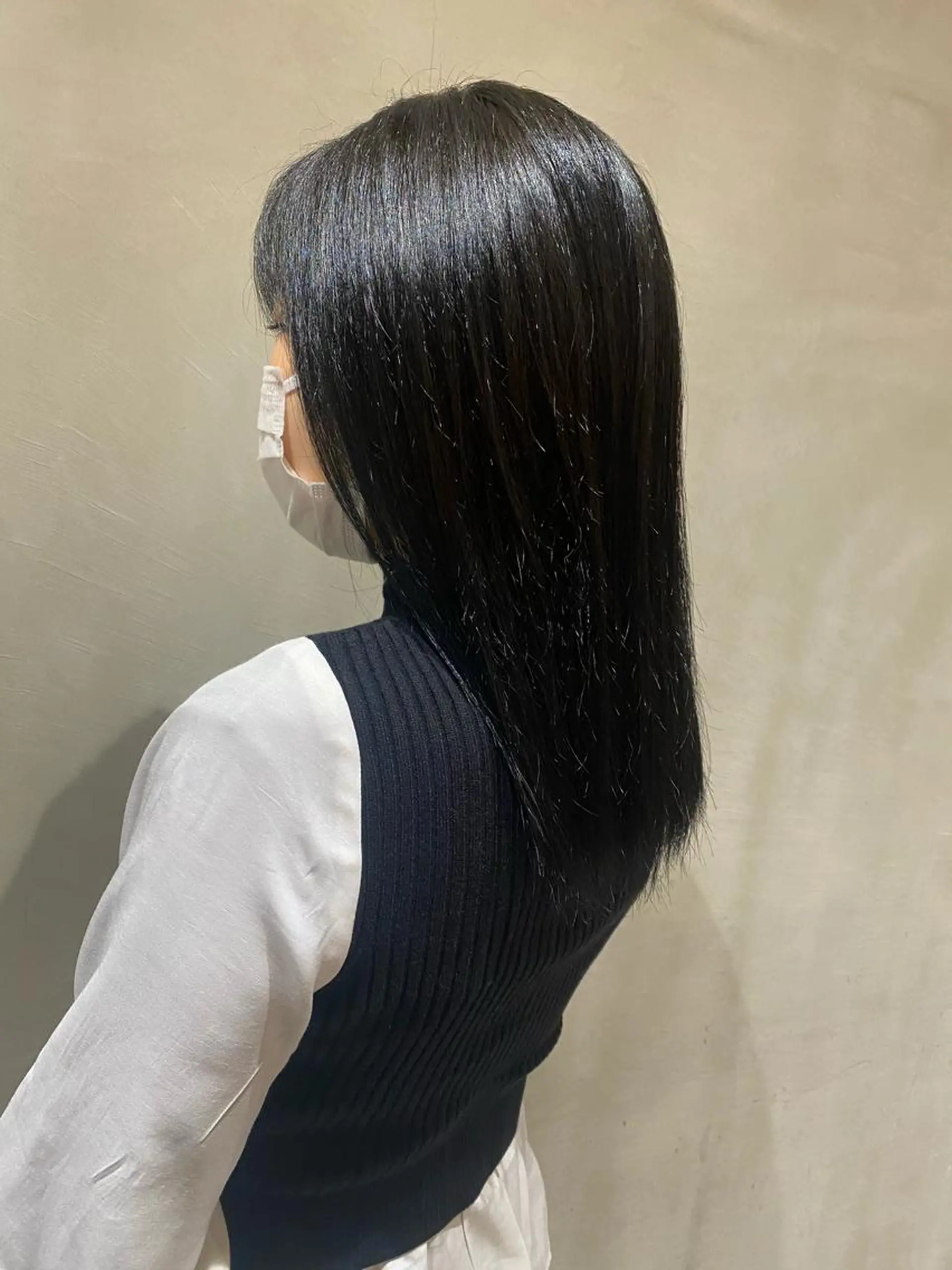 カラー 髪質改善韓国レイヤー SHIORI🦋のヘアスタイル