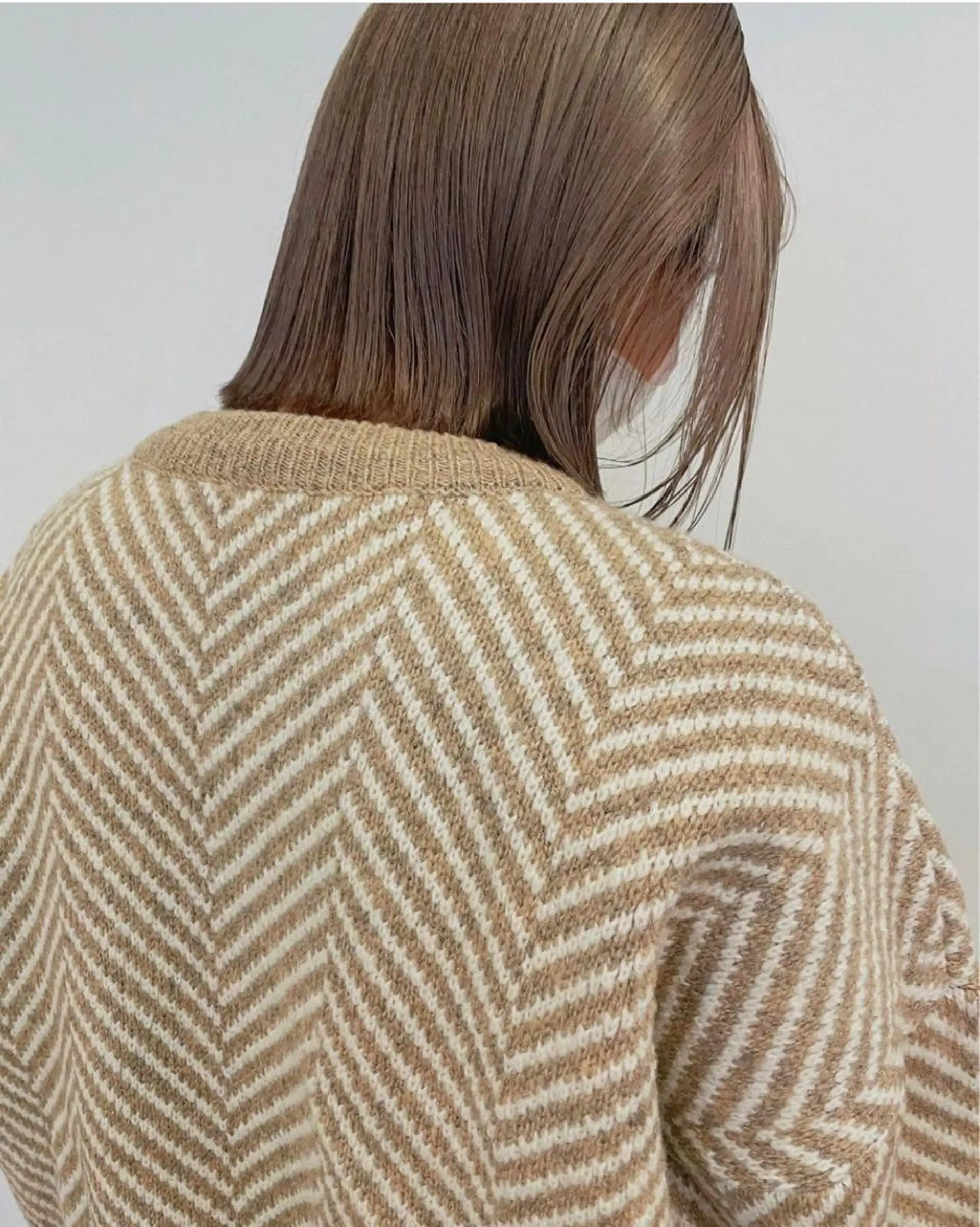 ミディアム カラー ショート・ボブパーマ 指名No.1かけるのヘアスタイル