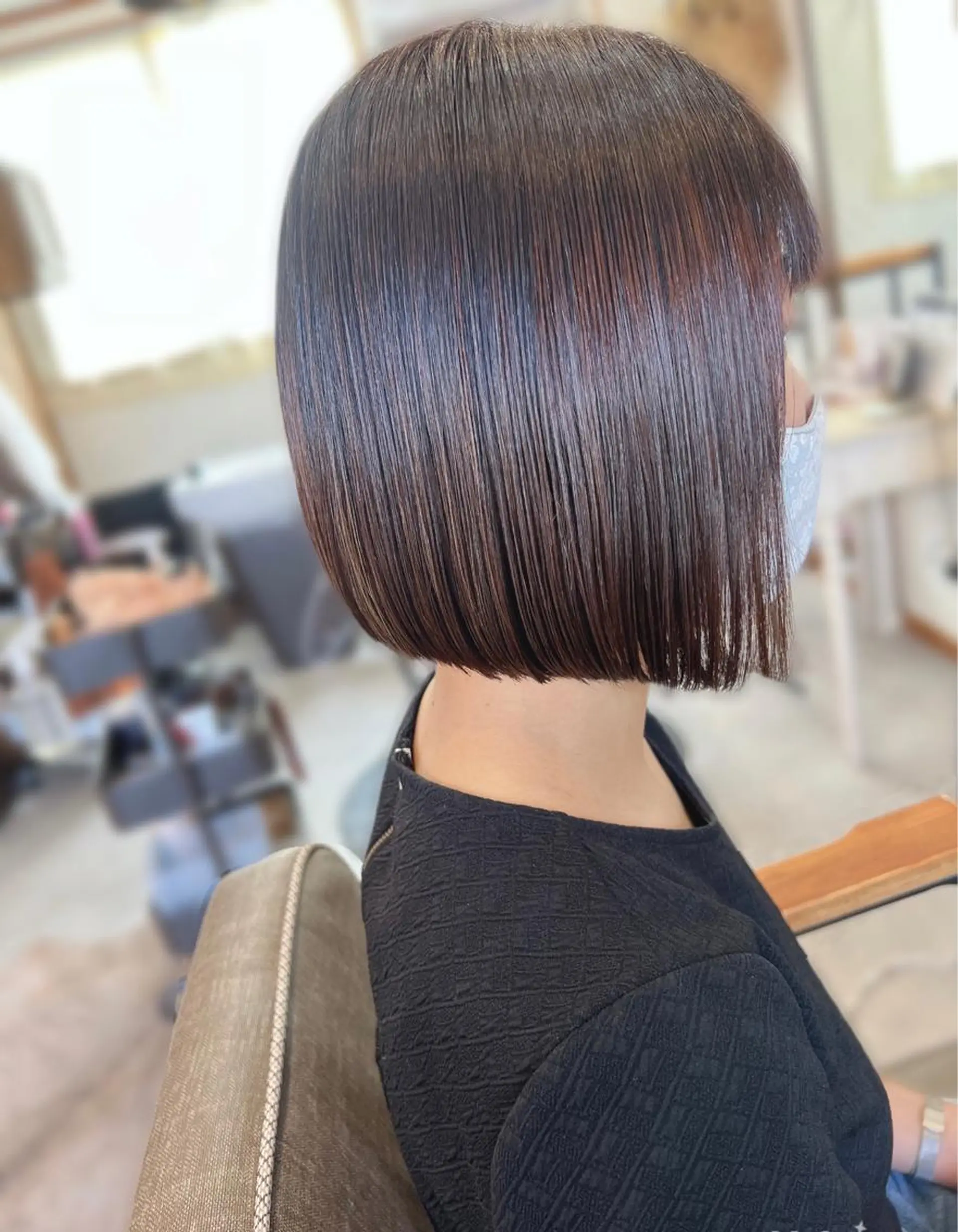 カラー 縮毛矯正 トリートメント hair works raptureのヘアスタイル