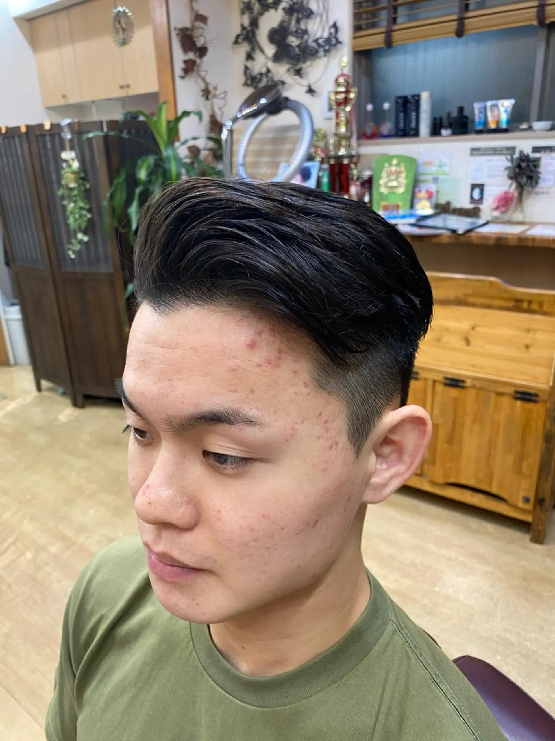 ショート メンズ 浅見 天翔のヘアスタイル