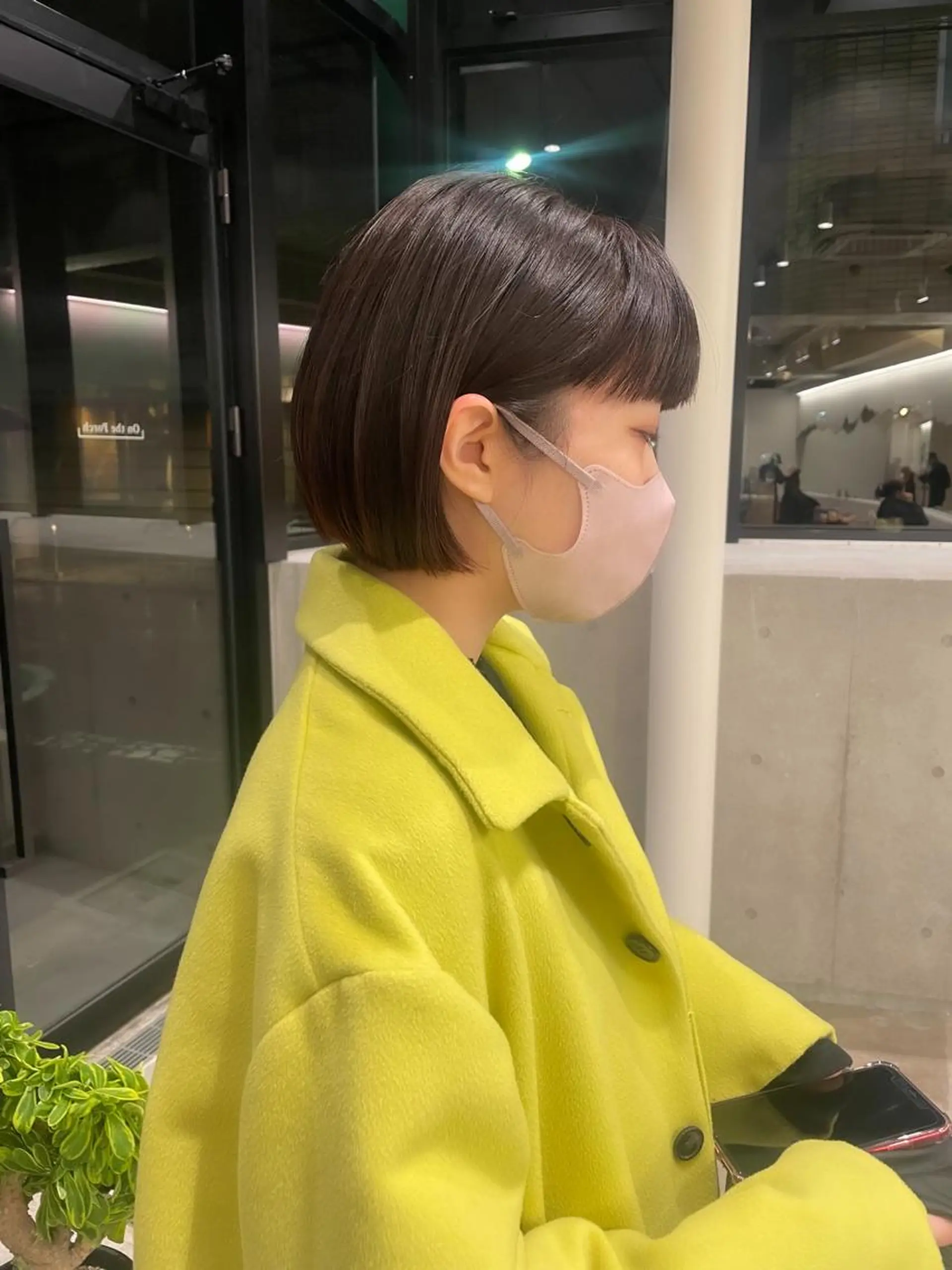 ショート カラー ヘアアレンジ ミニボブ/ブリーチ 🌈MISATOのヘアスタイル