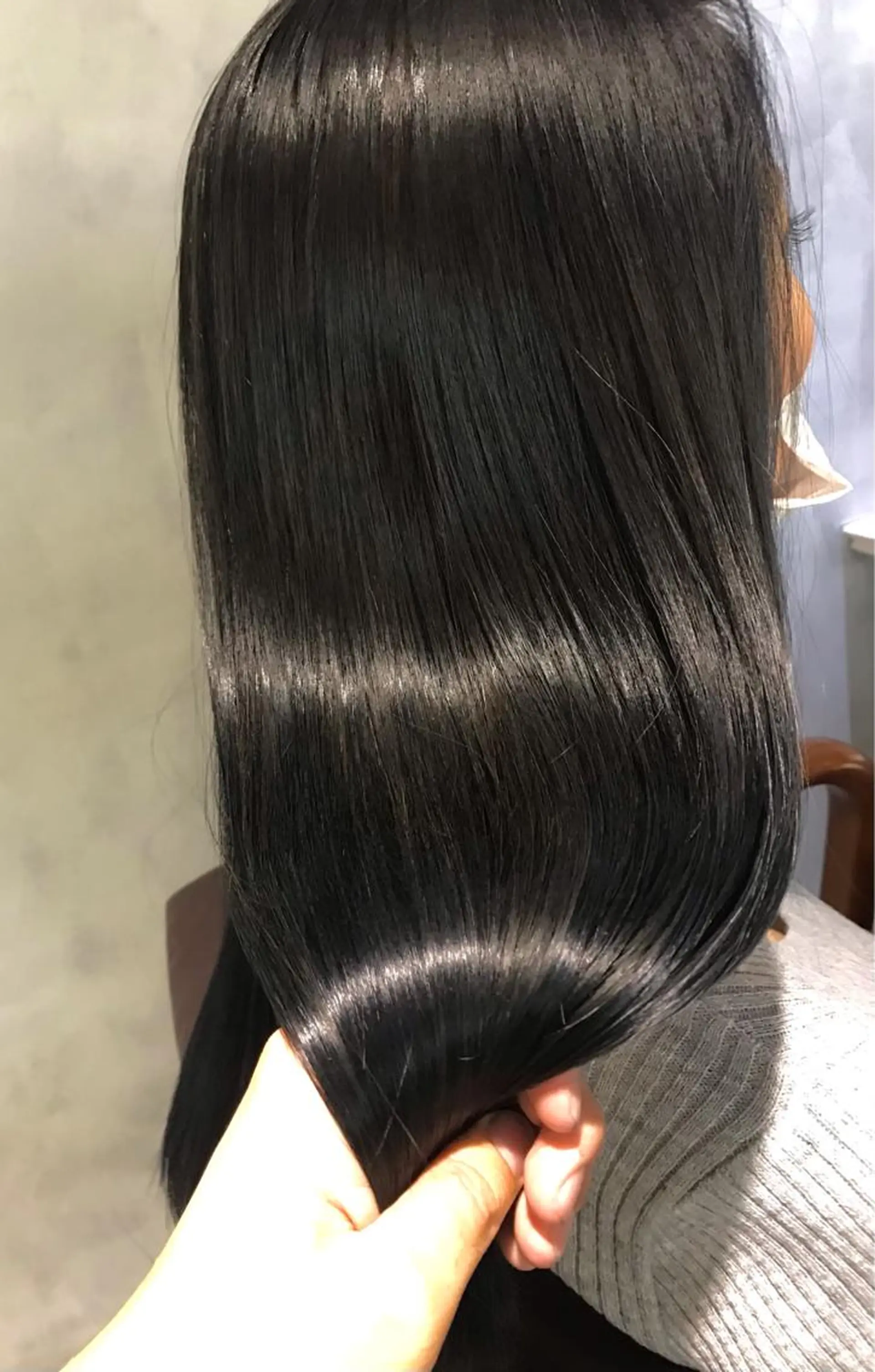 ロング カラー サイエンスアクア/艶 髪/レイヤー/清水のヘアスタイル