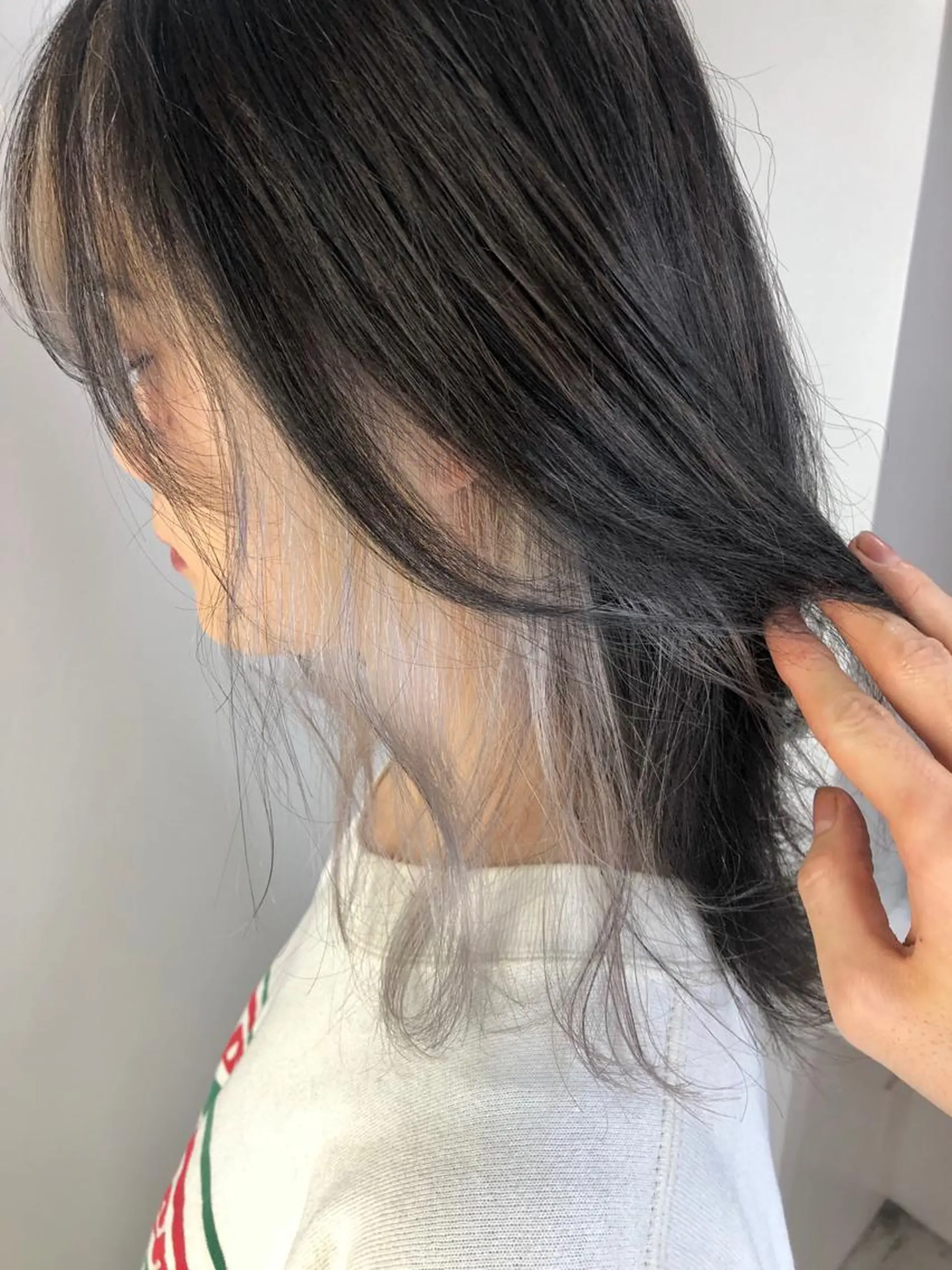 ミディアム カラー インナーカラー ☕️ベージュカラー 内藤光哉☕️のヘアスタイル