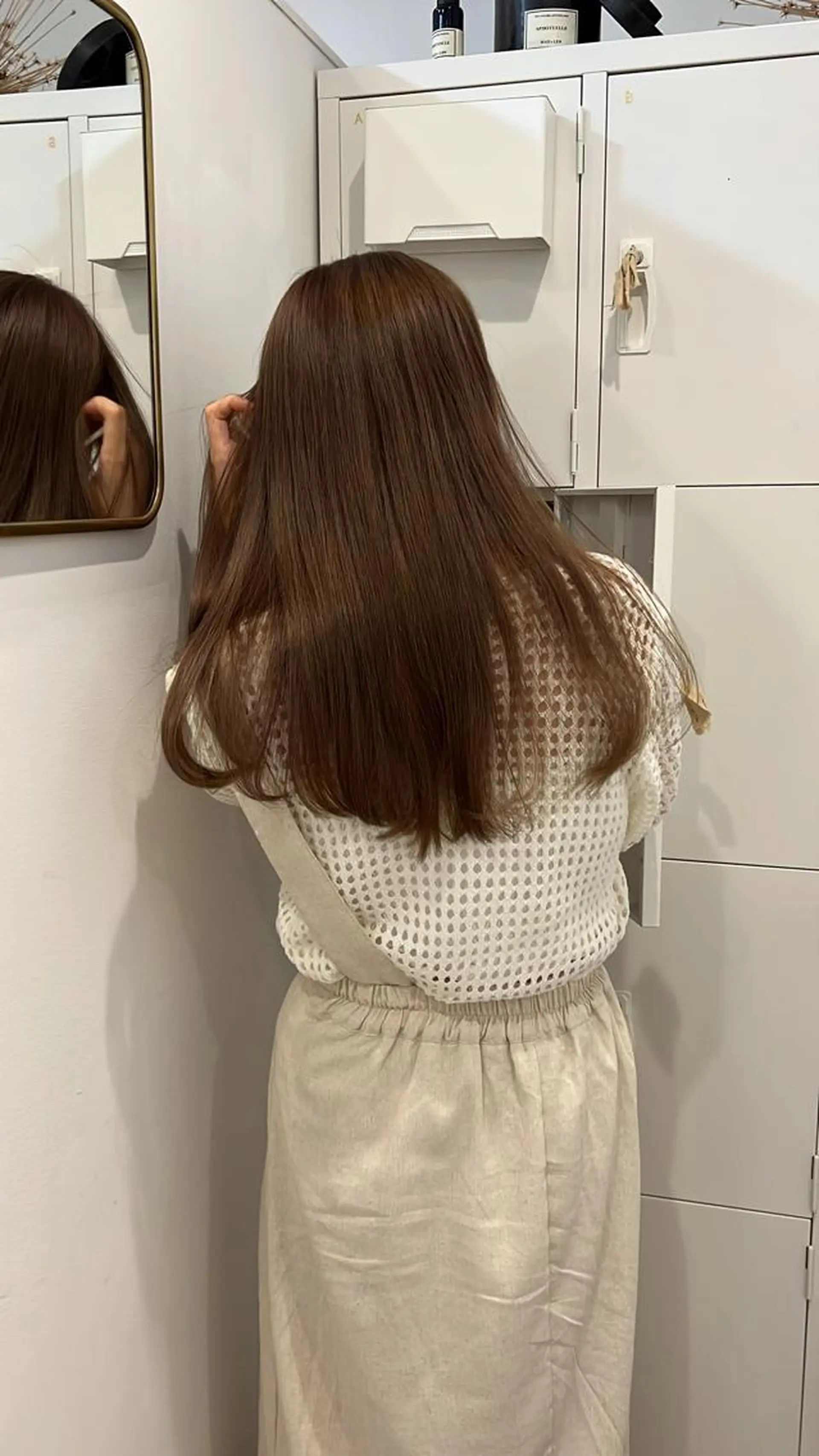 ロング カラー ショート・ボブパーマ 指名No.1かけるのヘアスタイル