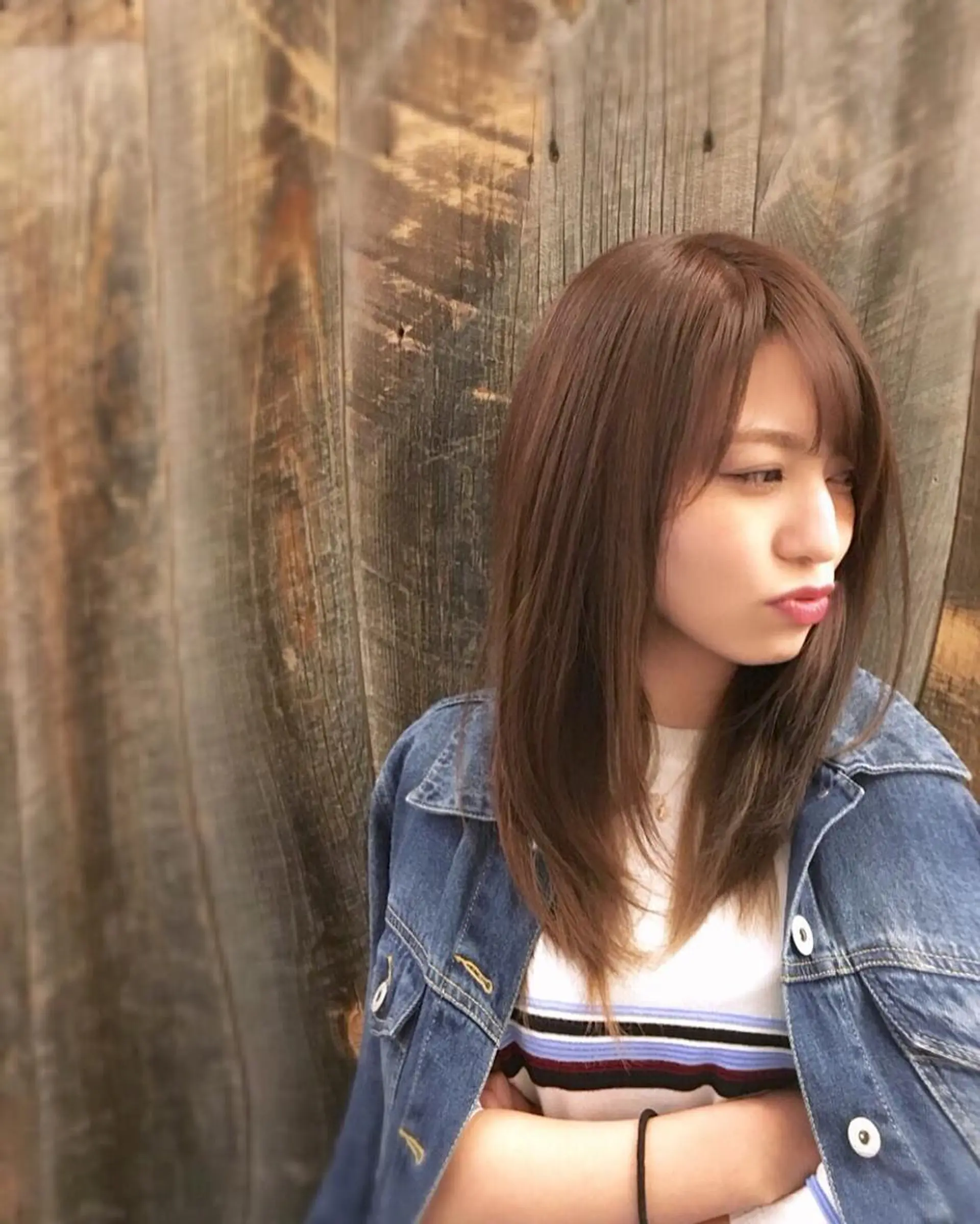 ミディアム カラー カット ヘアカラー トリートメント toledo9所属・【店長】新垣 鷹平のヘアスタイル