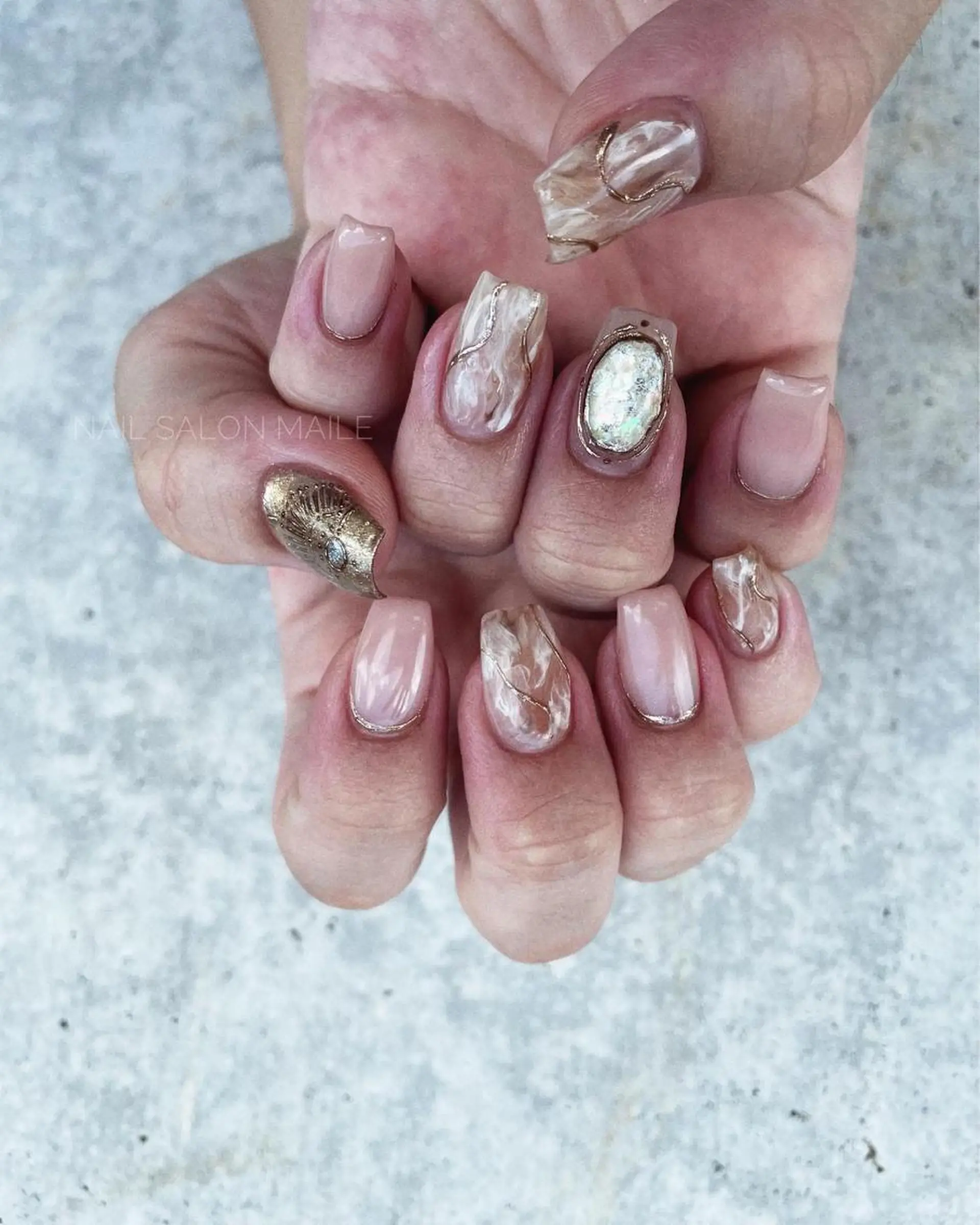 ネイル nailsalonmaile所属・nail salon maile☽のネイルデザイン