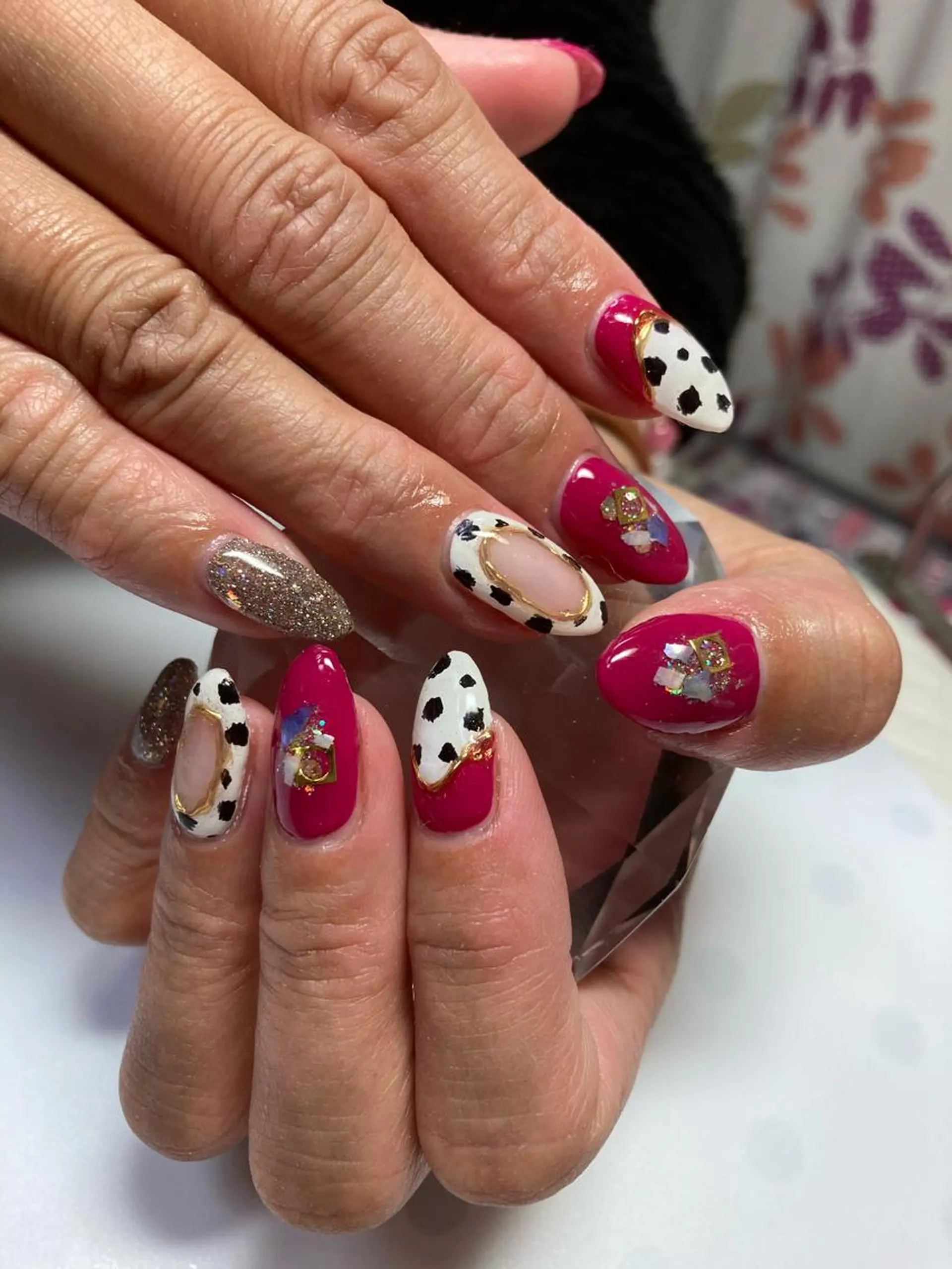 セミロング ネイル マツエク・マツパ nail yukkoのネイルデザイン