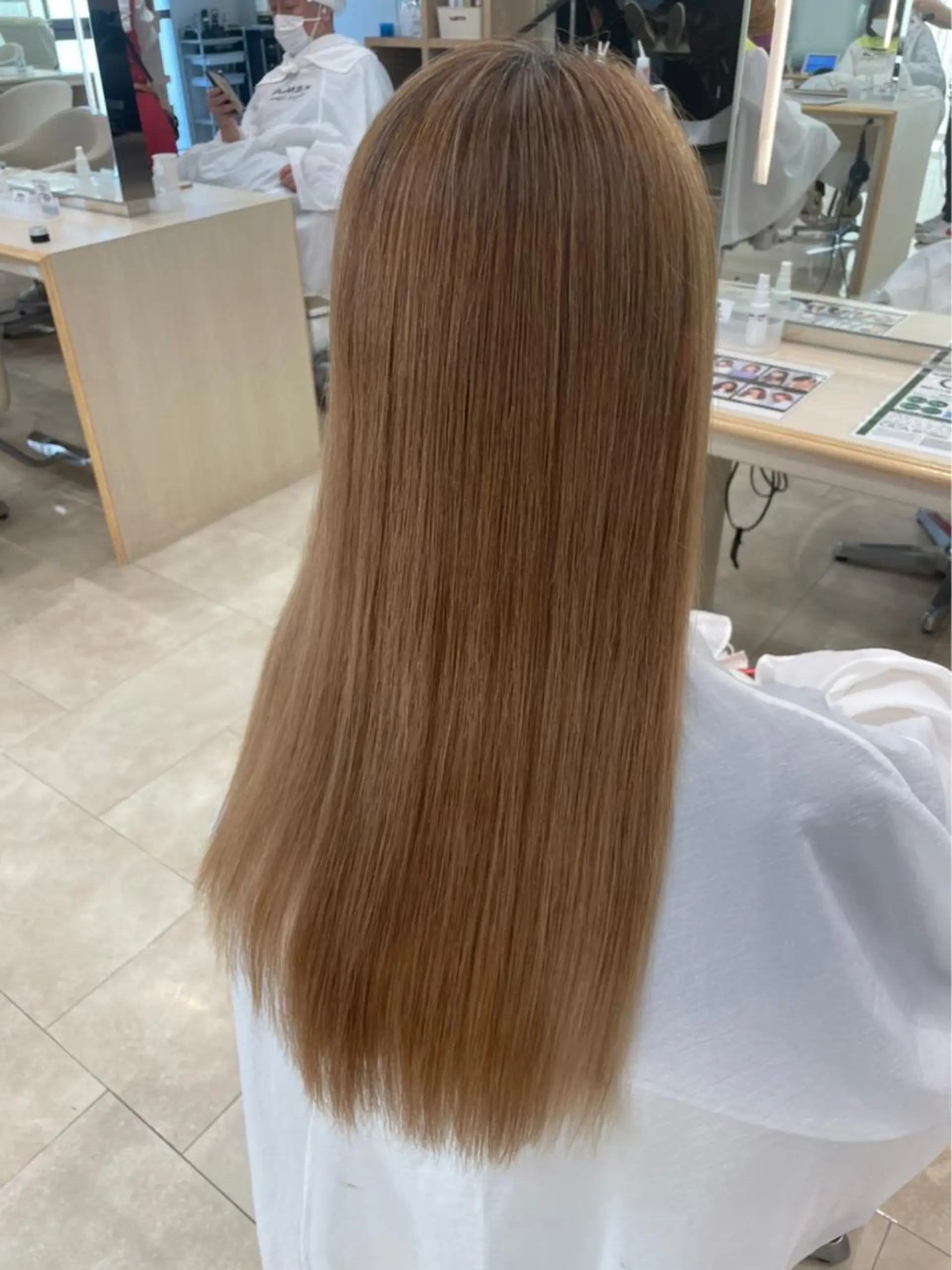 ショート カラー 縮毛矯正 トリートメント ヘアセット ハイトーン/ウルフ /レイヤー/坂野幸伸のヘアスタイル