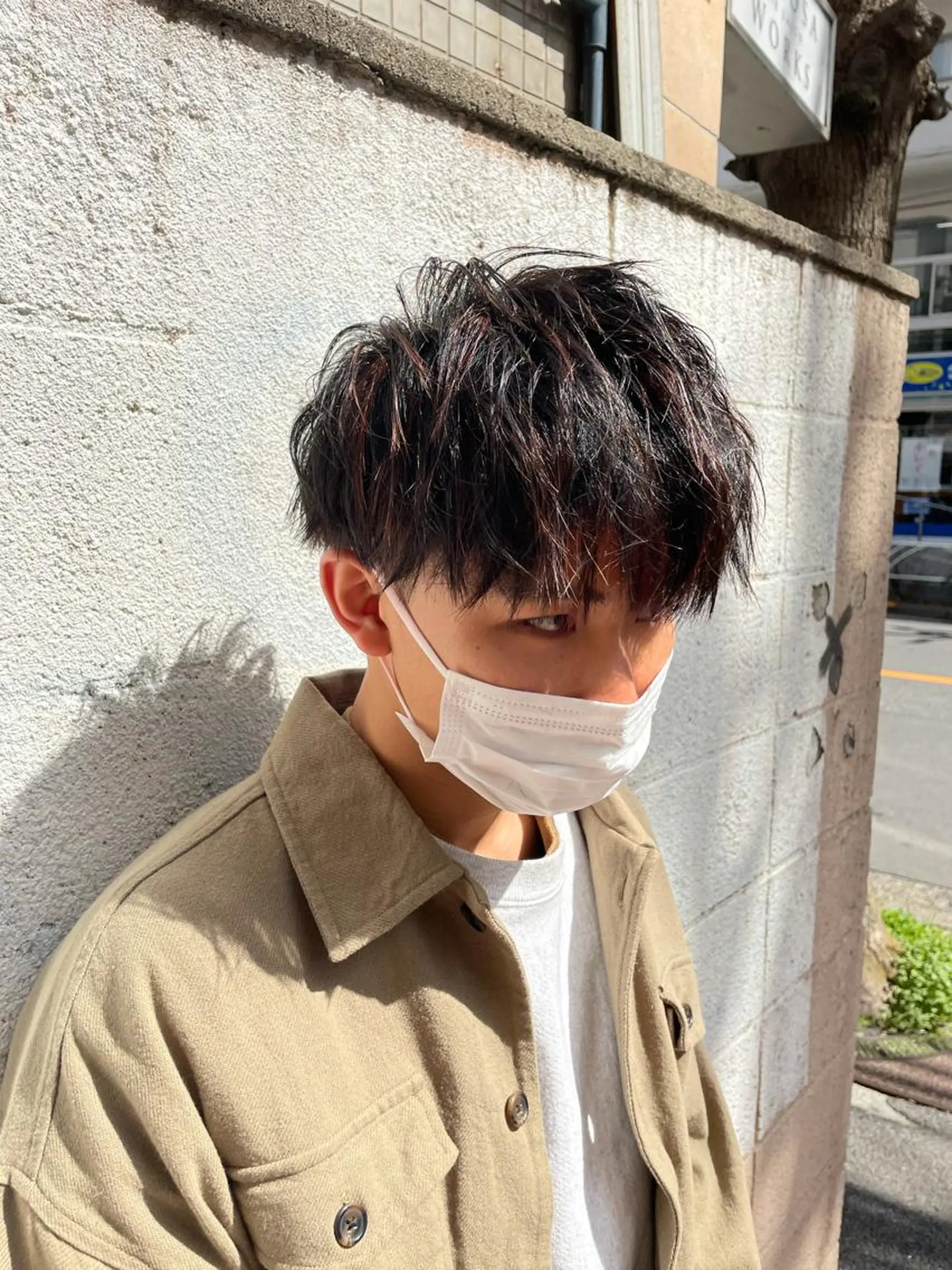 ミディアム 渋谷 メンズヘア⭐️ タニグチヨシユキのヘアスタイル