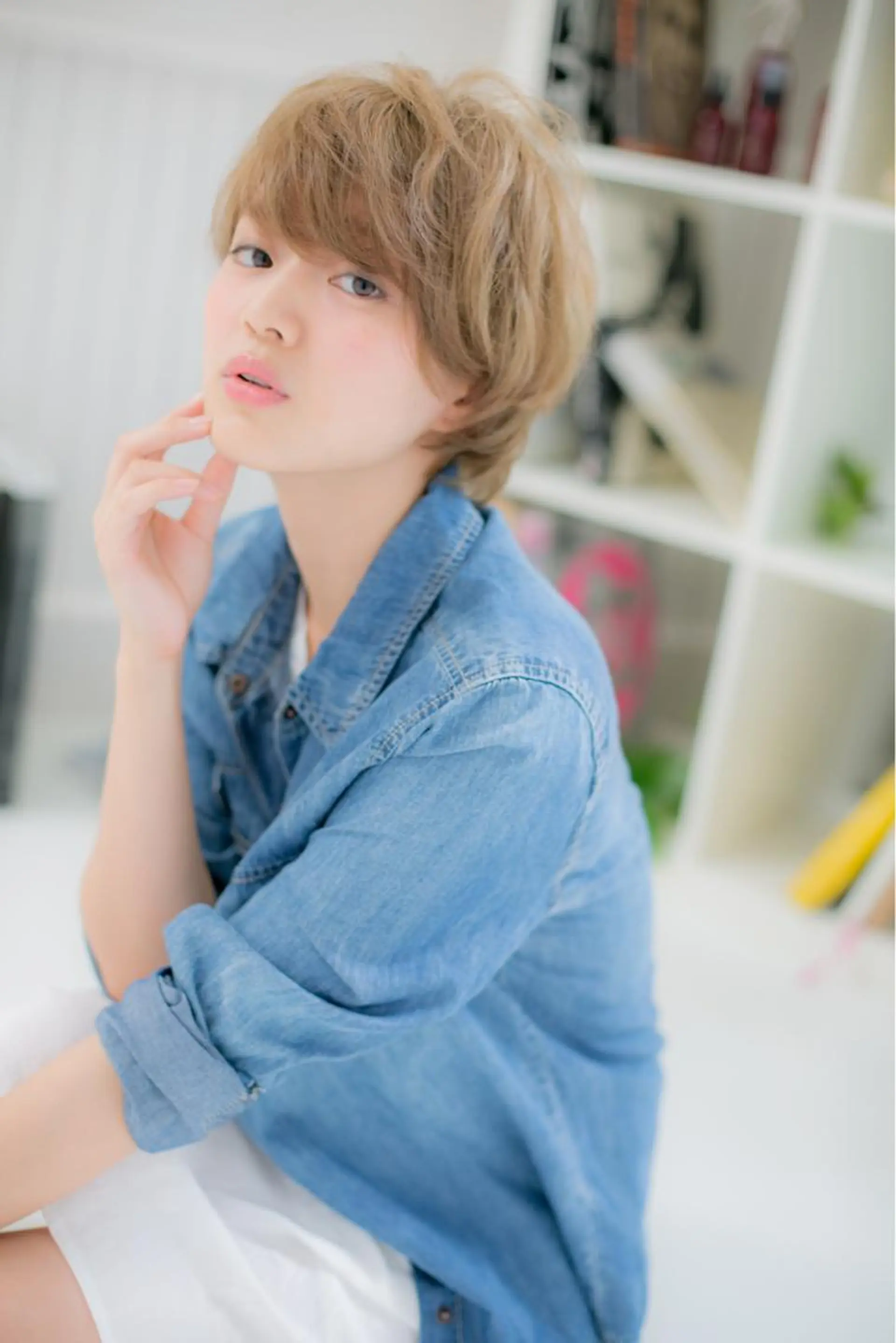 ショート チーフデザイナー 西川凌史のヘアスタイル