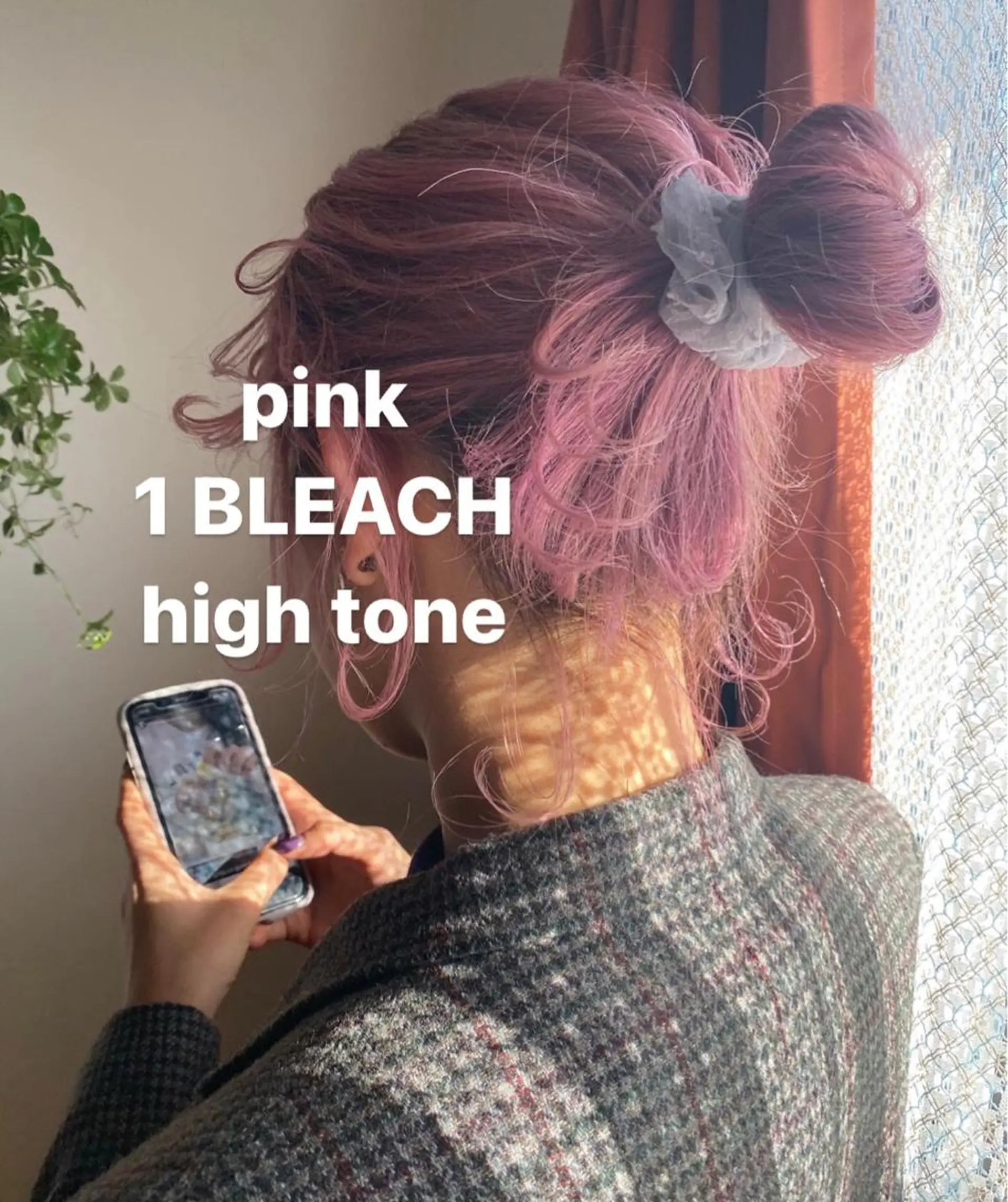 ミディアム カラー ヘアアレンジ ブリーチ ハイトーンカラー ピンクカラー 韓国風ヘア ヘアカラー トリートメント ヘッドスパ パーマ指名No1 /namiのヘアスタイル