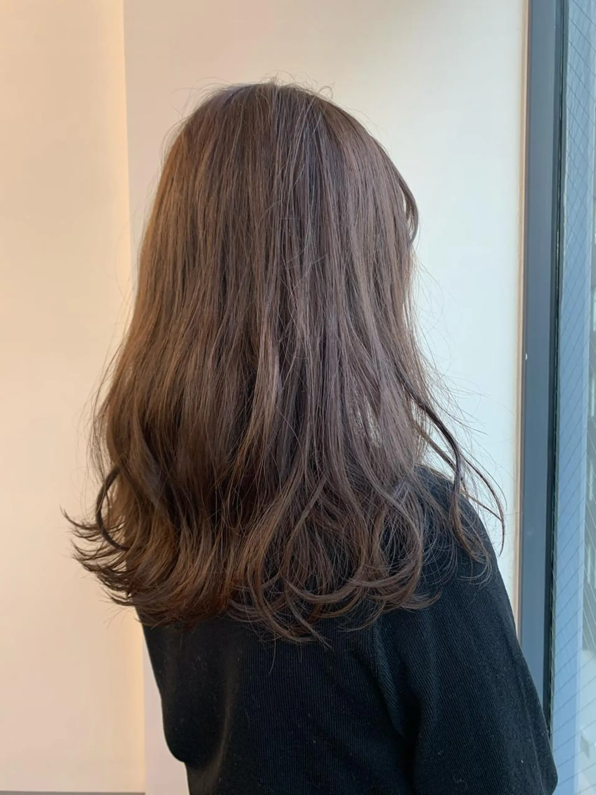 セミロング カラー ヘアカラー 🌛ダブルカラー 🌜SAYAKAのヘアスタイル