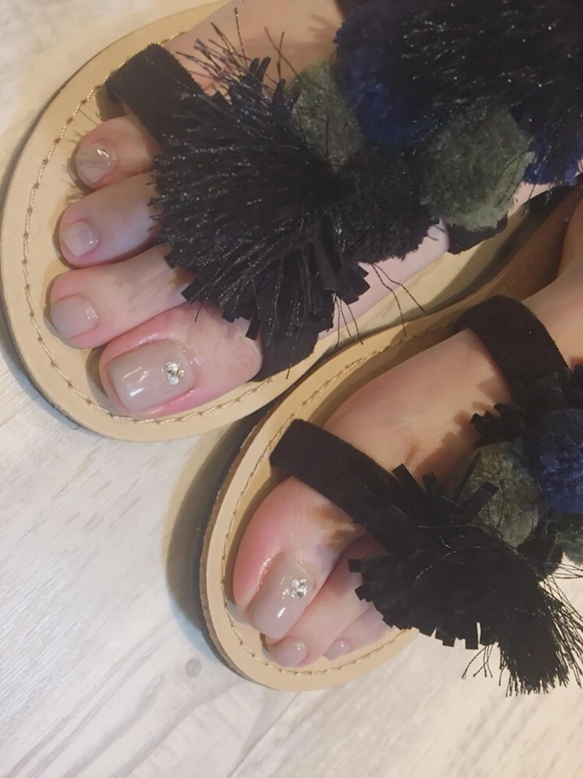 ネイル シンプルネイル フットネイル NAIL 106G所属・西日暮里駅徒歩1分/ NAIL106Gのネイルデザイン