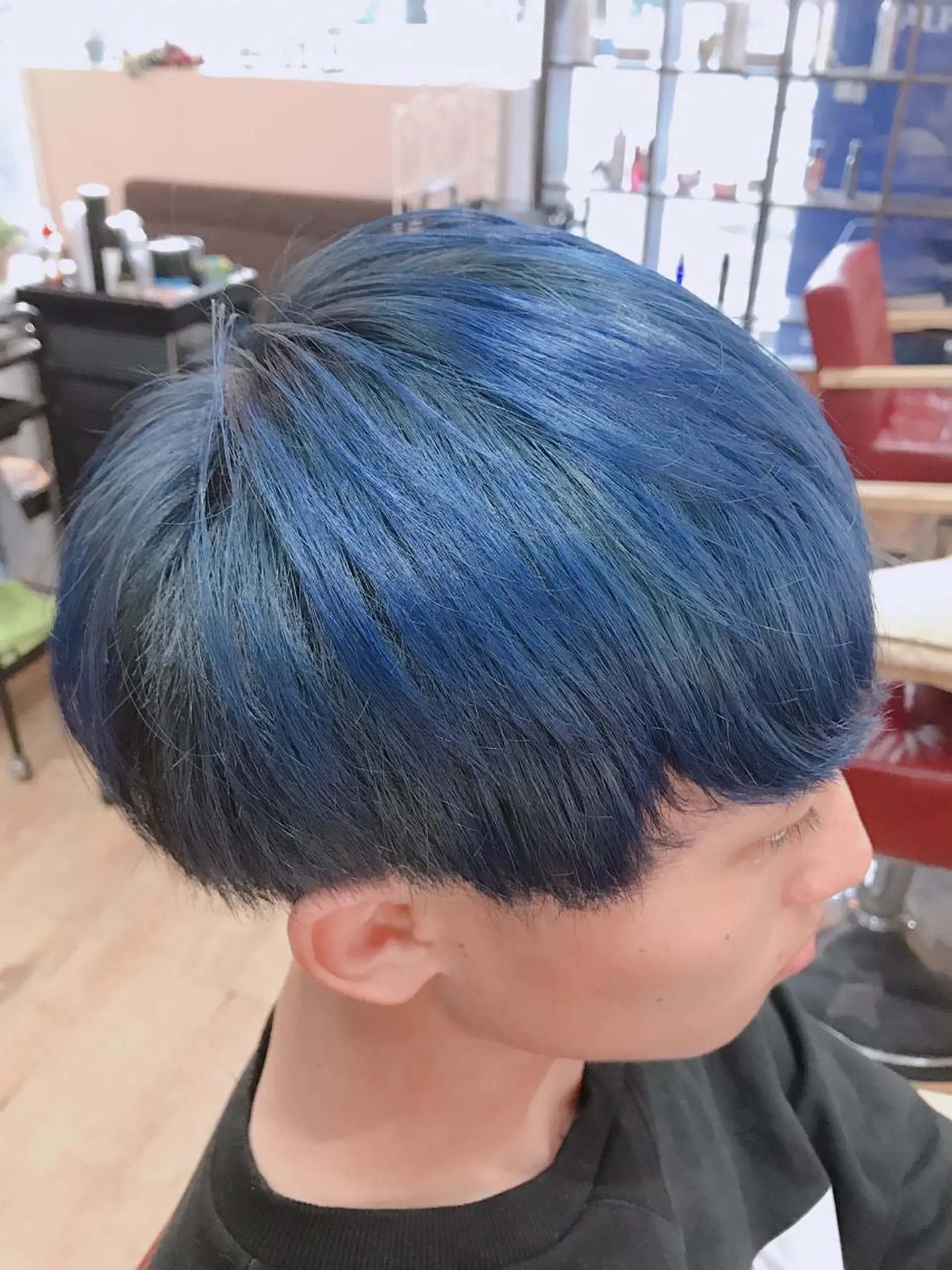 カラー メンズ バイオレットカラー カット ヘアカラー トリートメント ✅ｼｪｱｻﾛﾝJAM 相田友和のヘアスタイル