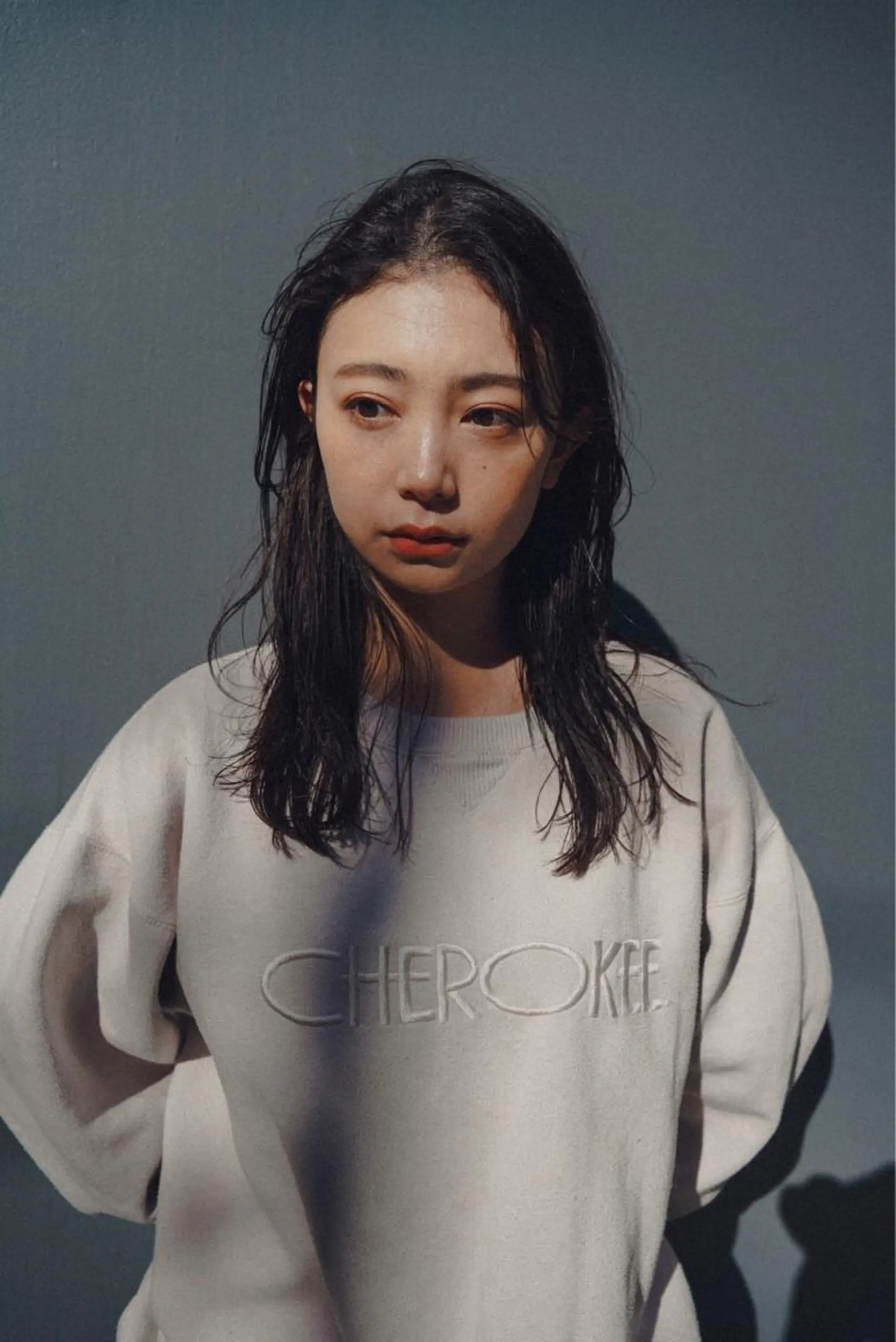 ミディアム タンバルモリパーマ 礒井メンキのヘアスタイル